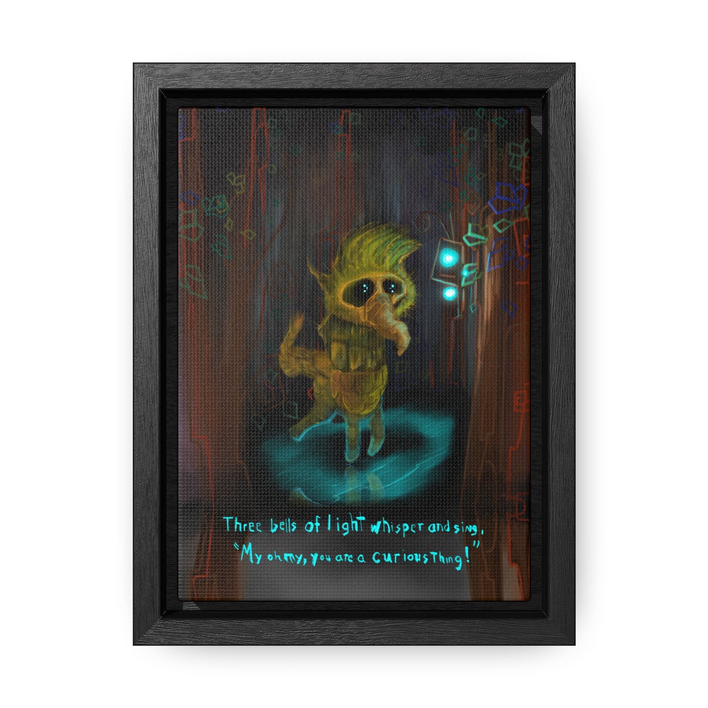 Storybook Page Gallery Canvas Wraps Vertical Frame