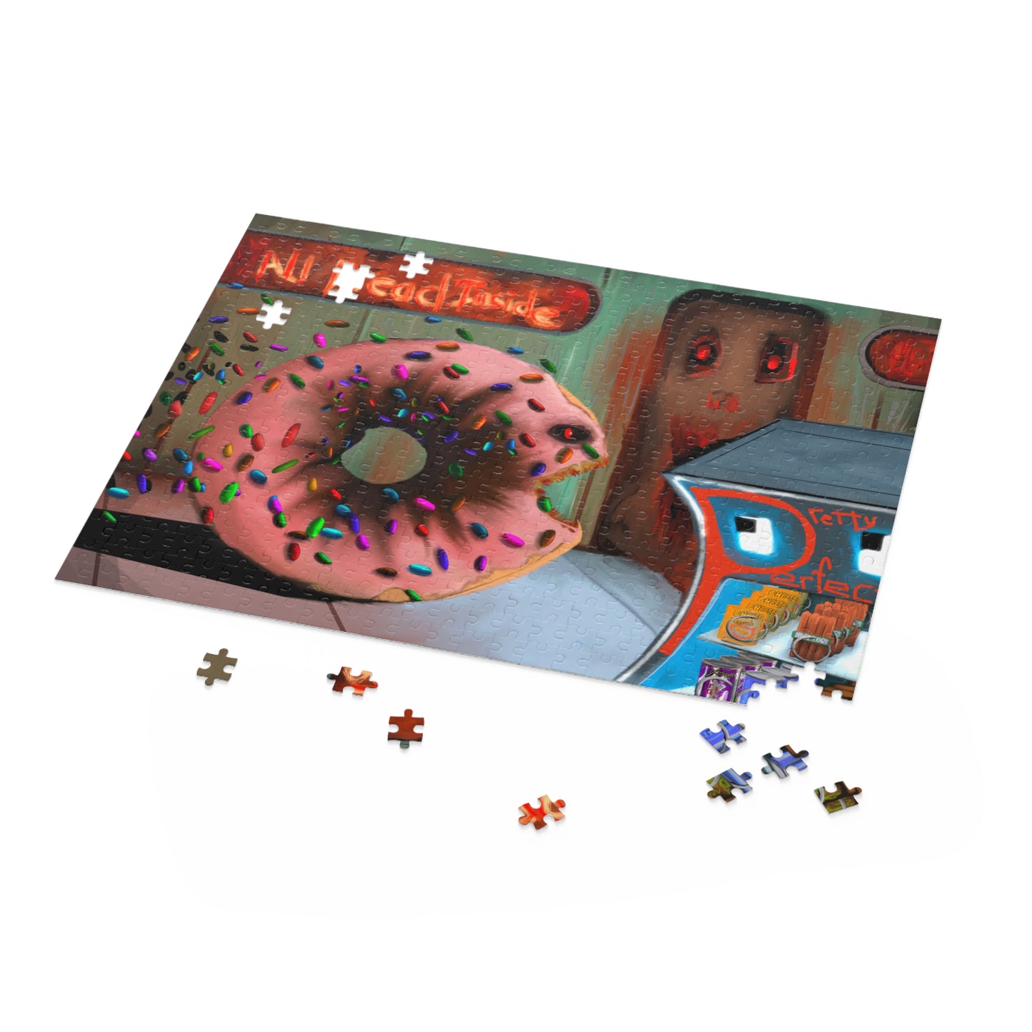 Baaad Donut! Puzzle (120, 252, 500-Piece)