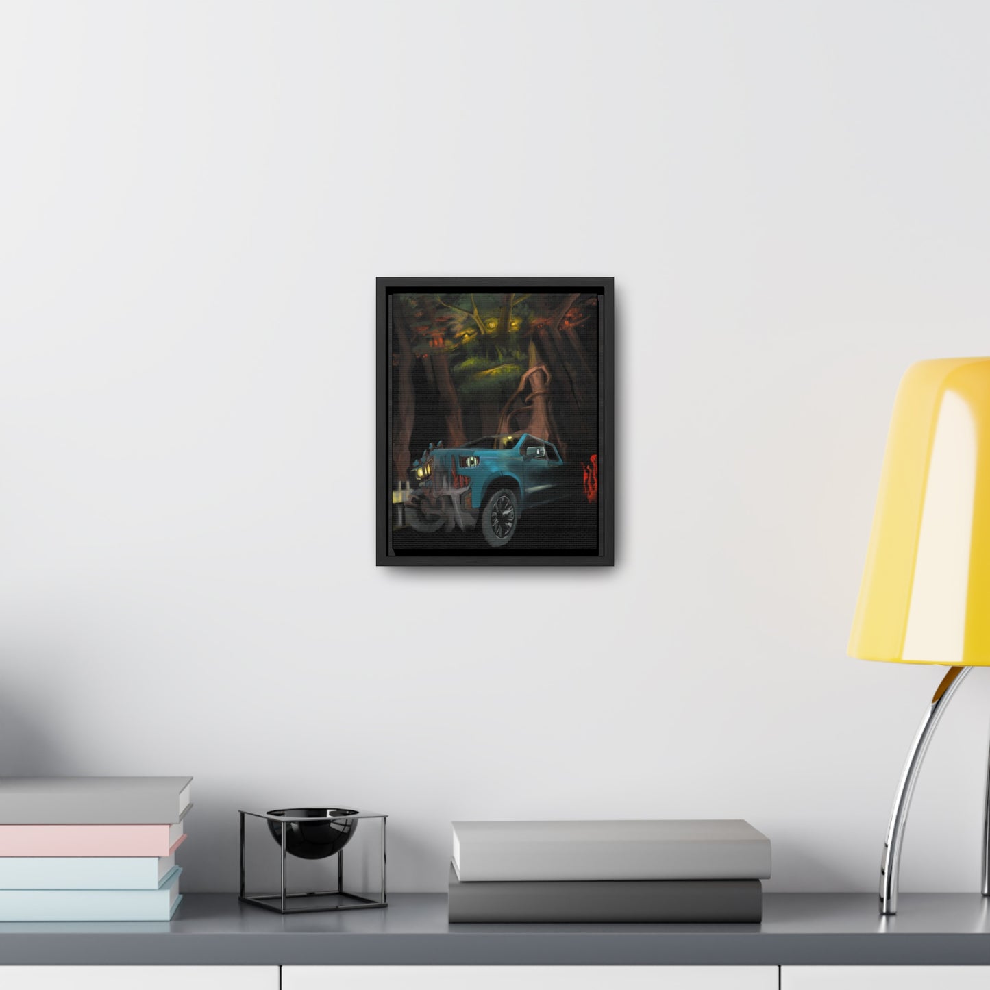 Breakdown Gallery Canvas Wrap with Vertical Frame