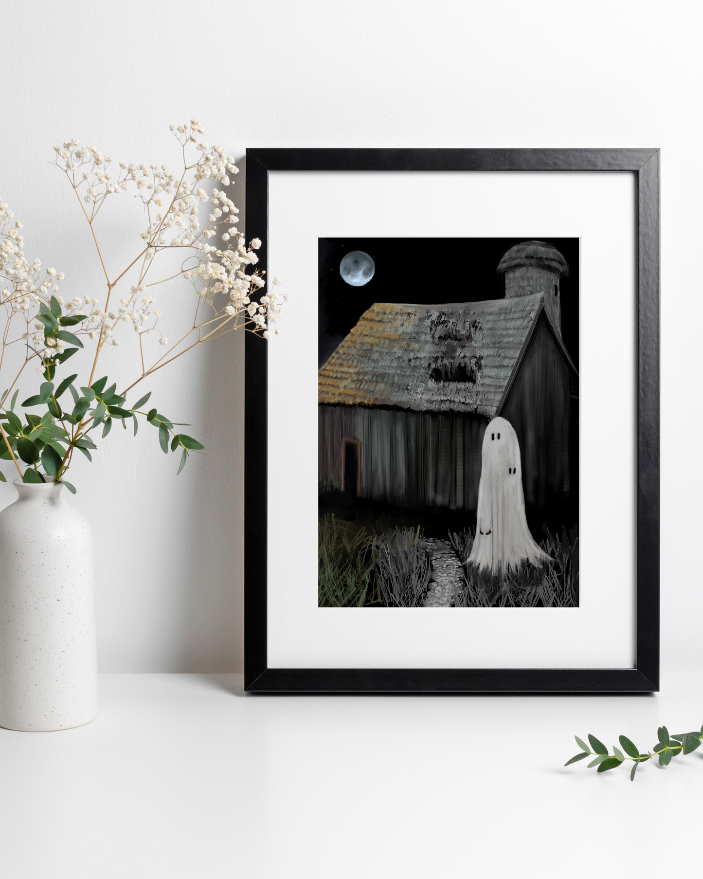 Haunted Barn Art Print