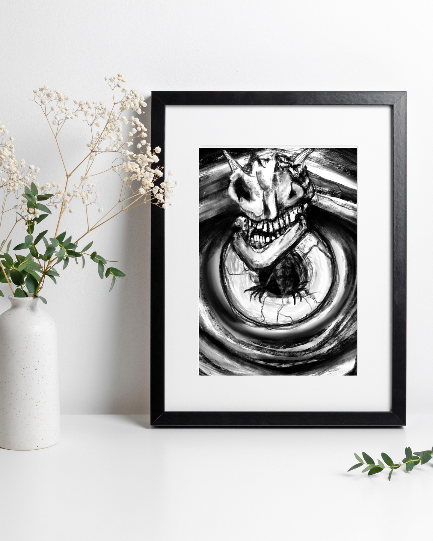 Devil In Your Eye Art Print