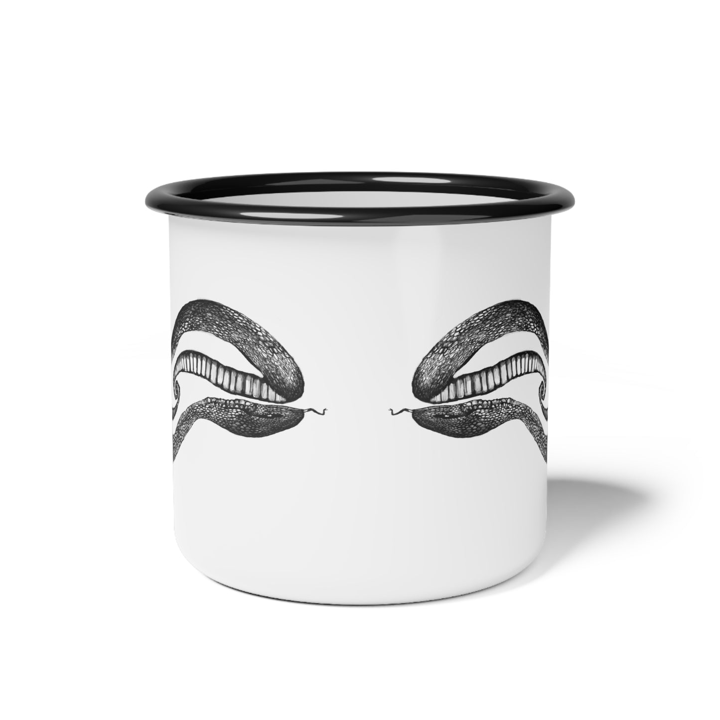 Snake Duo Enamel Camp Cup