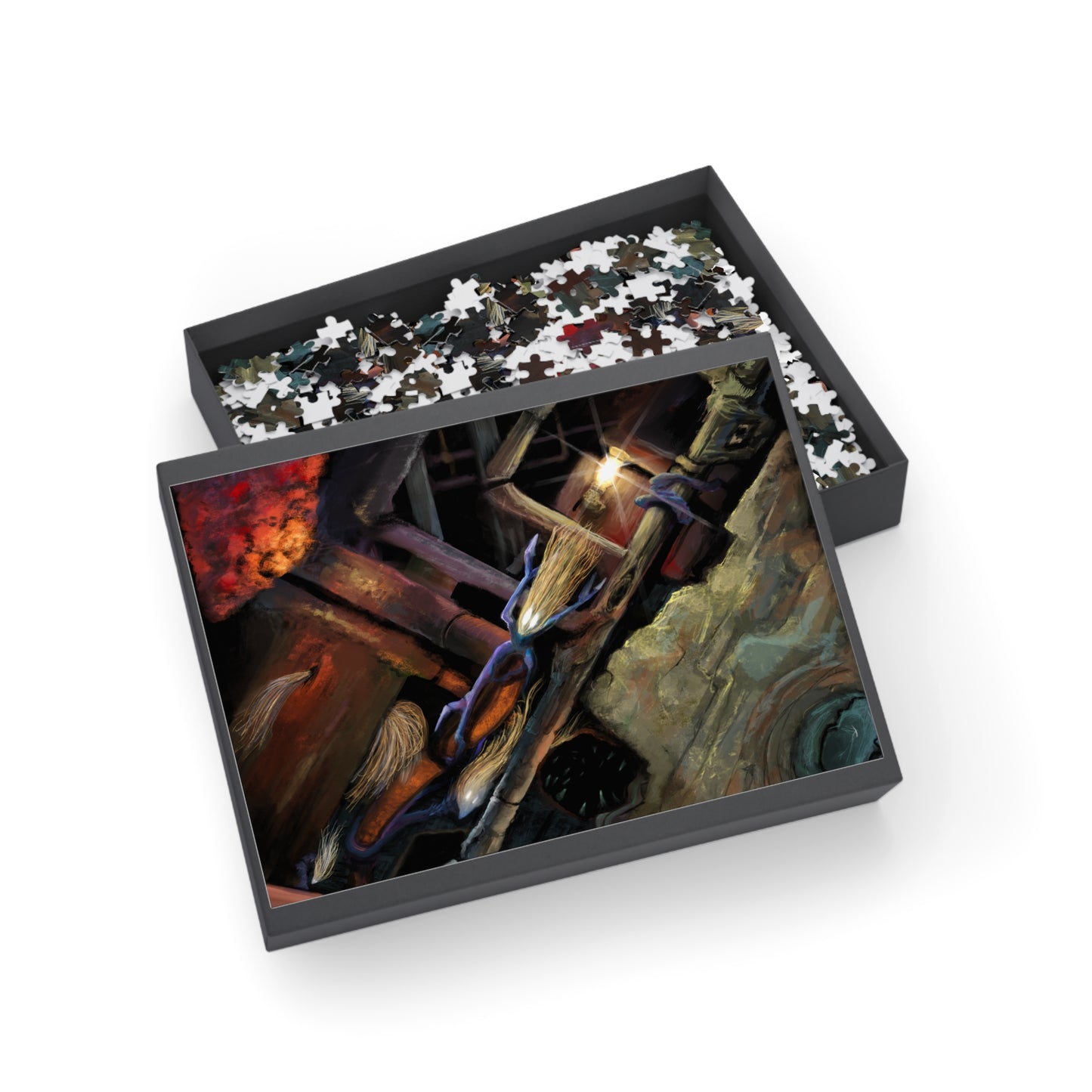 What Dwells in the Pipes Puzzle (252, 500, 1000-Piece)