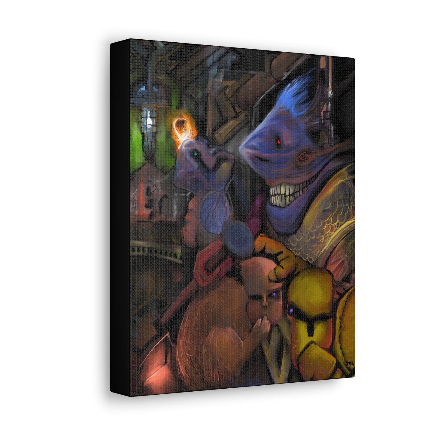 Scrutinized For Aberrations Canvas Gallery Wrap