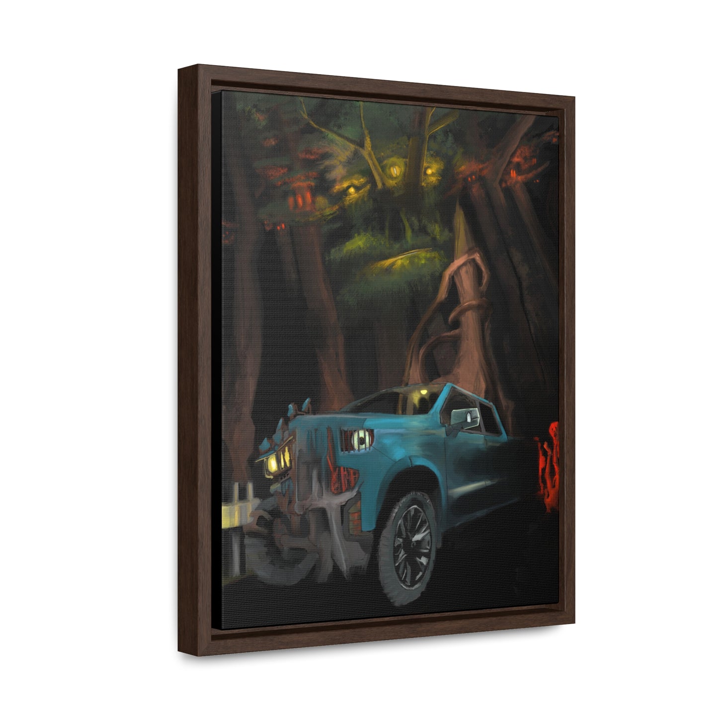 Breakdown Gallery Canvas Wrap with Vertical Frame