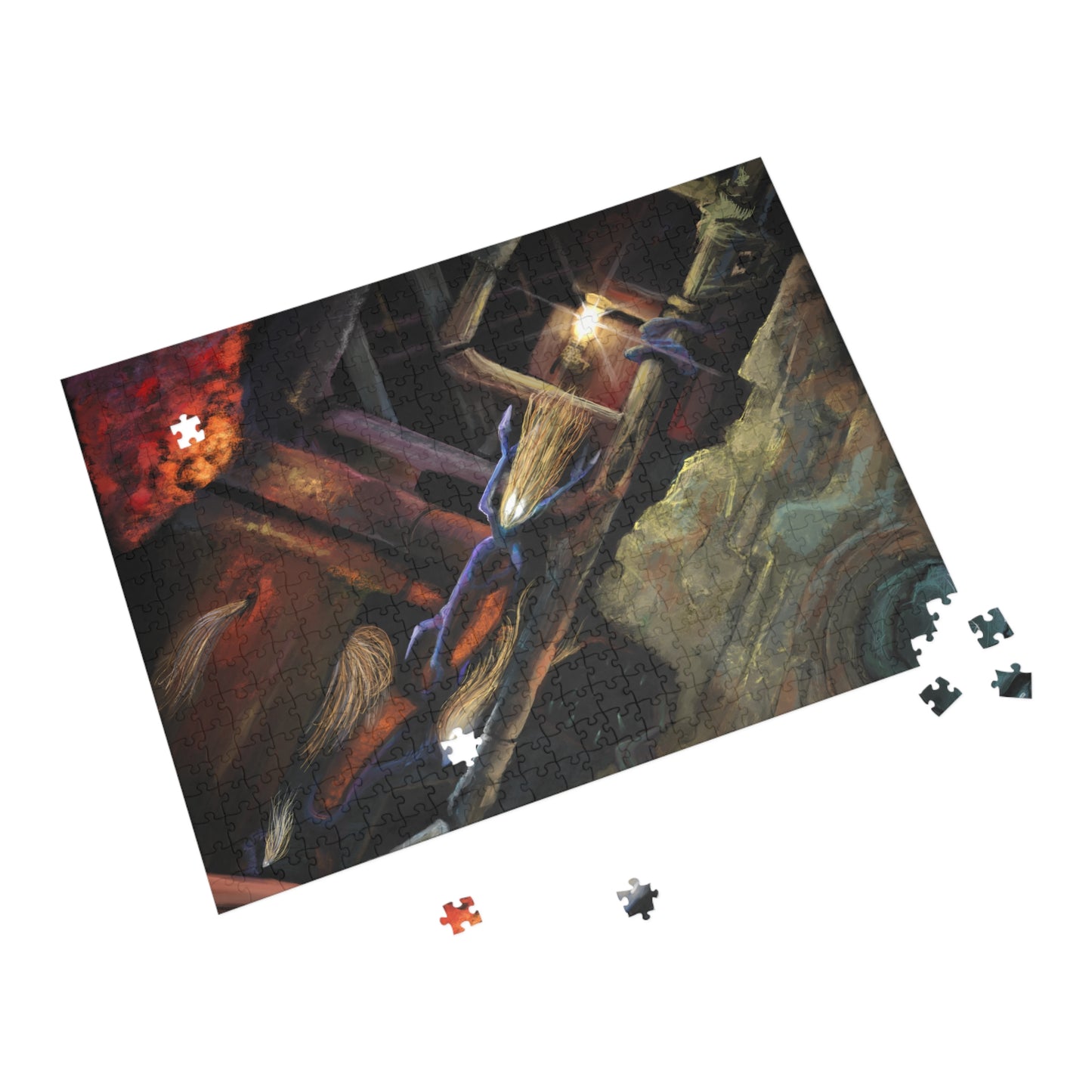 What Dwells in the Pipes Puzzle (252, 500, 1000-Piece)