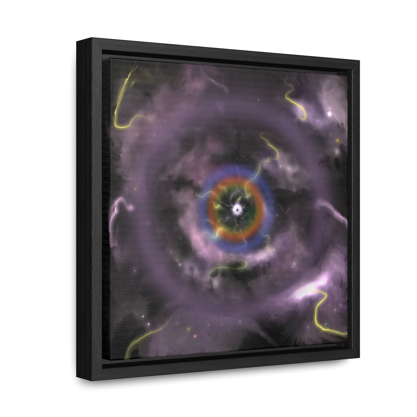 Eye of the Nebula Gallery Canvas Wrap With Square Frame
