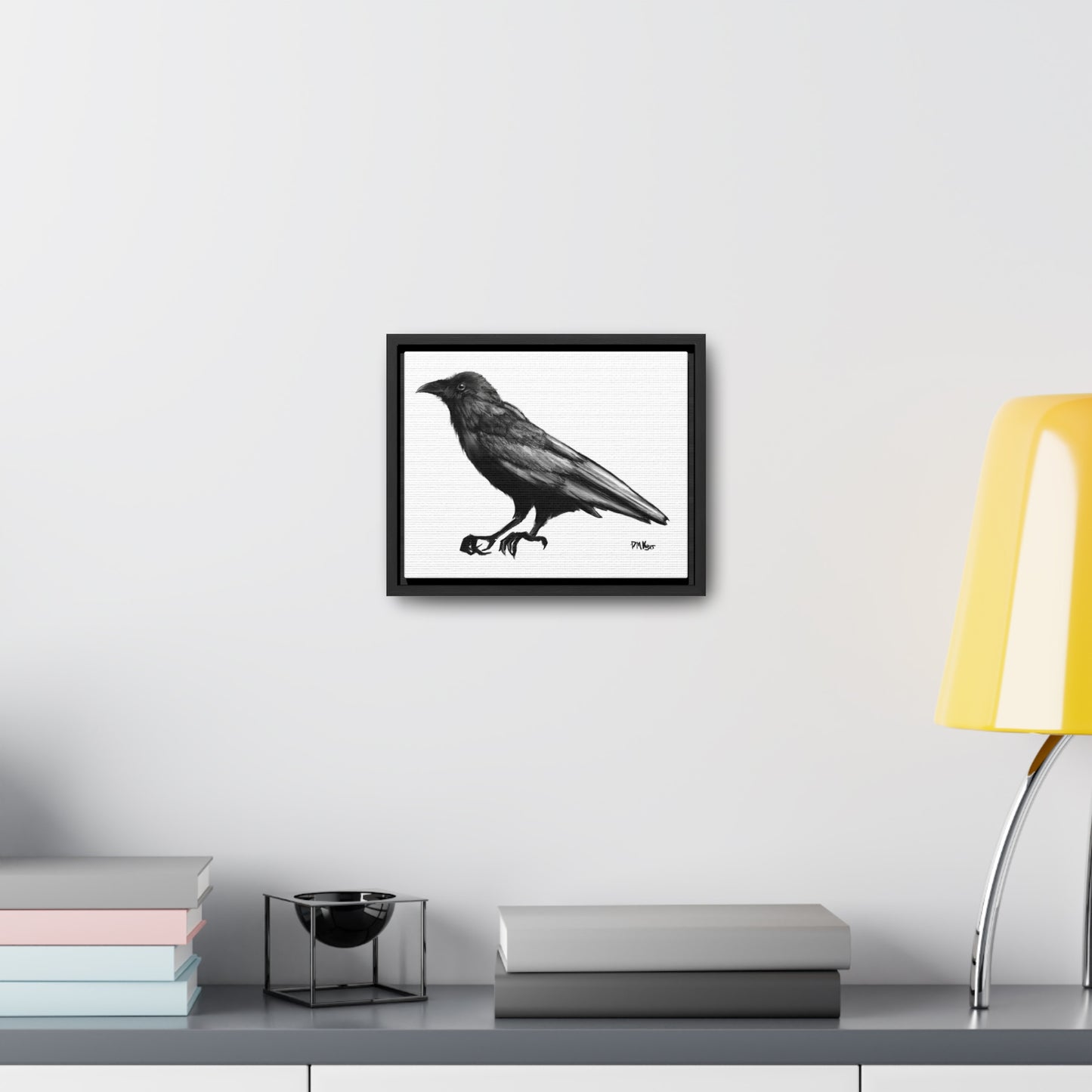 Raven Gallery Canvas Wrap, Horizontal Frame