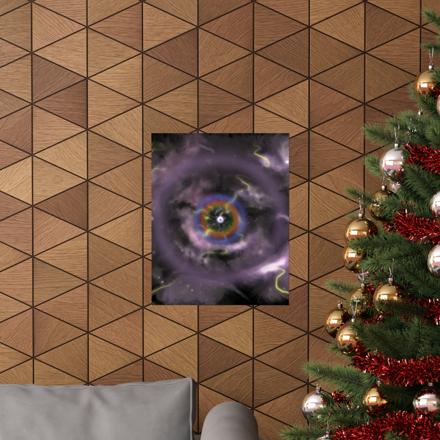 Eye of the Nebula Premium Matte Vertical Poster