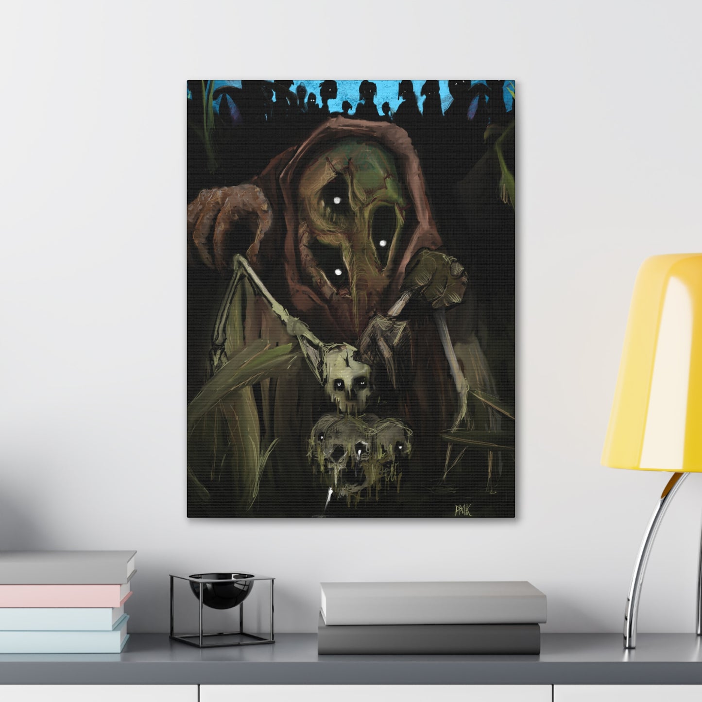 Bad Souls Become Good Puppets Canvas Gallery Wrap