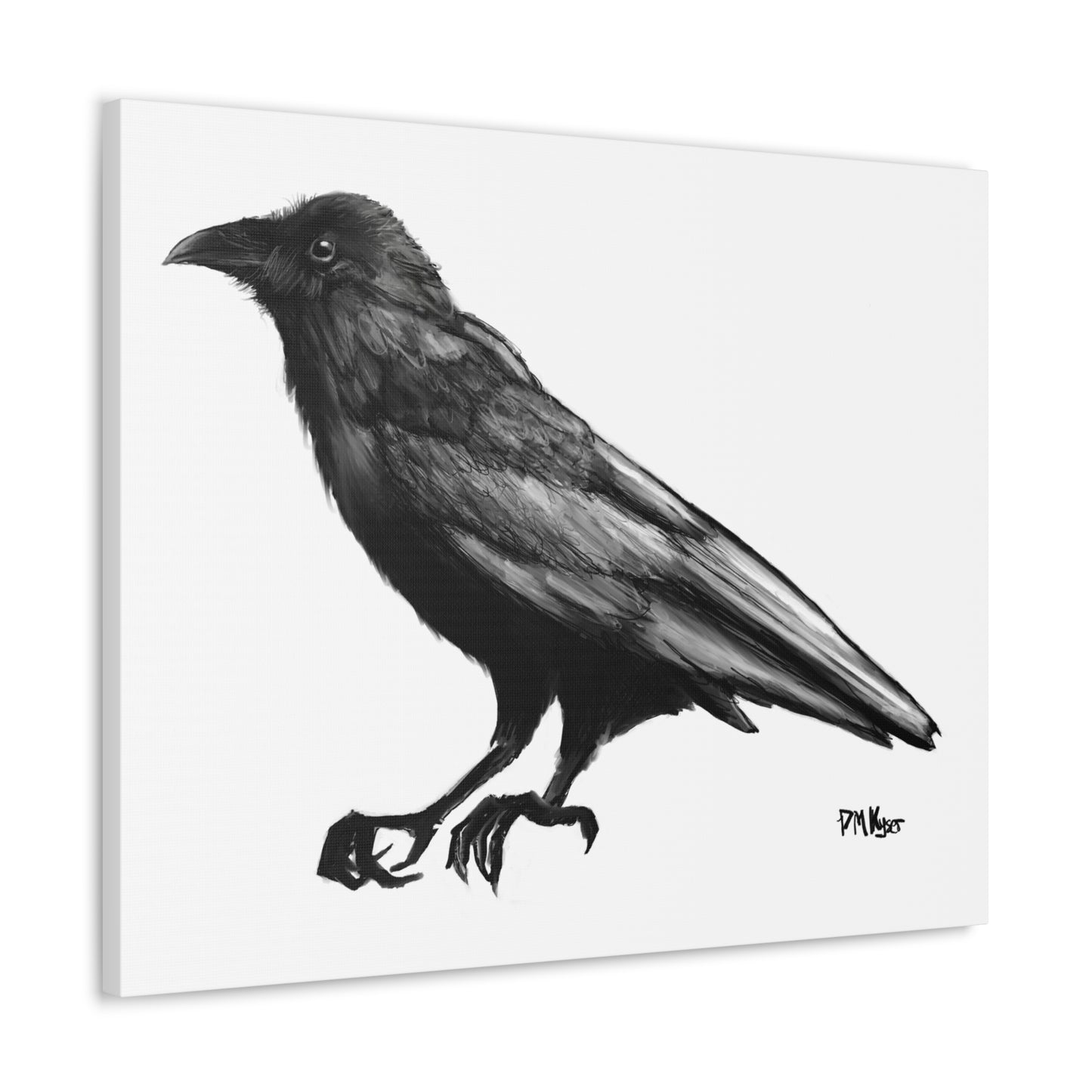 Raven Canvas Gallery Wrap