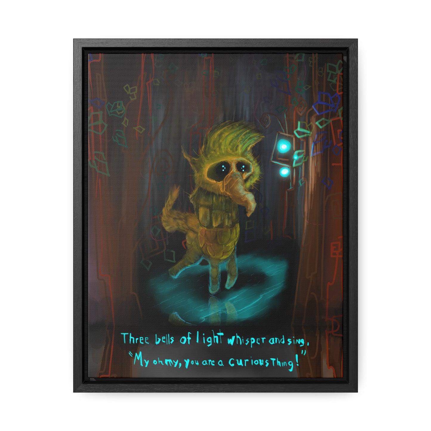 Storybook Page Gallery Canvas Wraps Vertical Frame