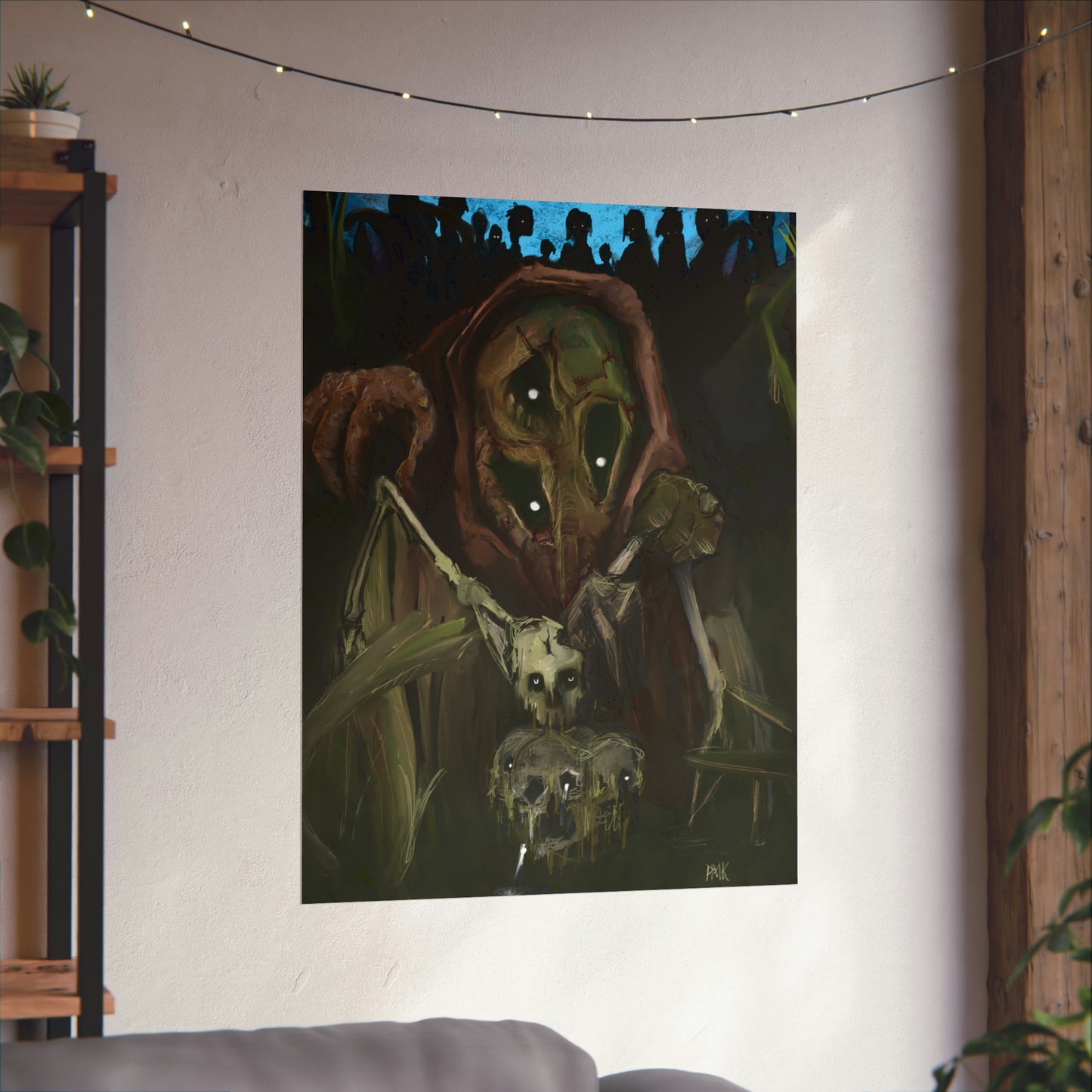 Bad Souls Become Good Puppets Matte Vertical Poster