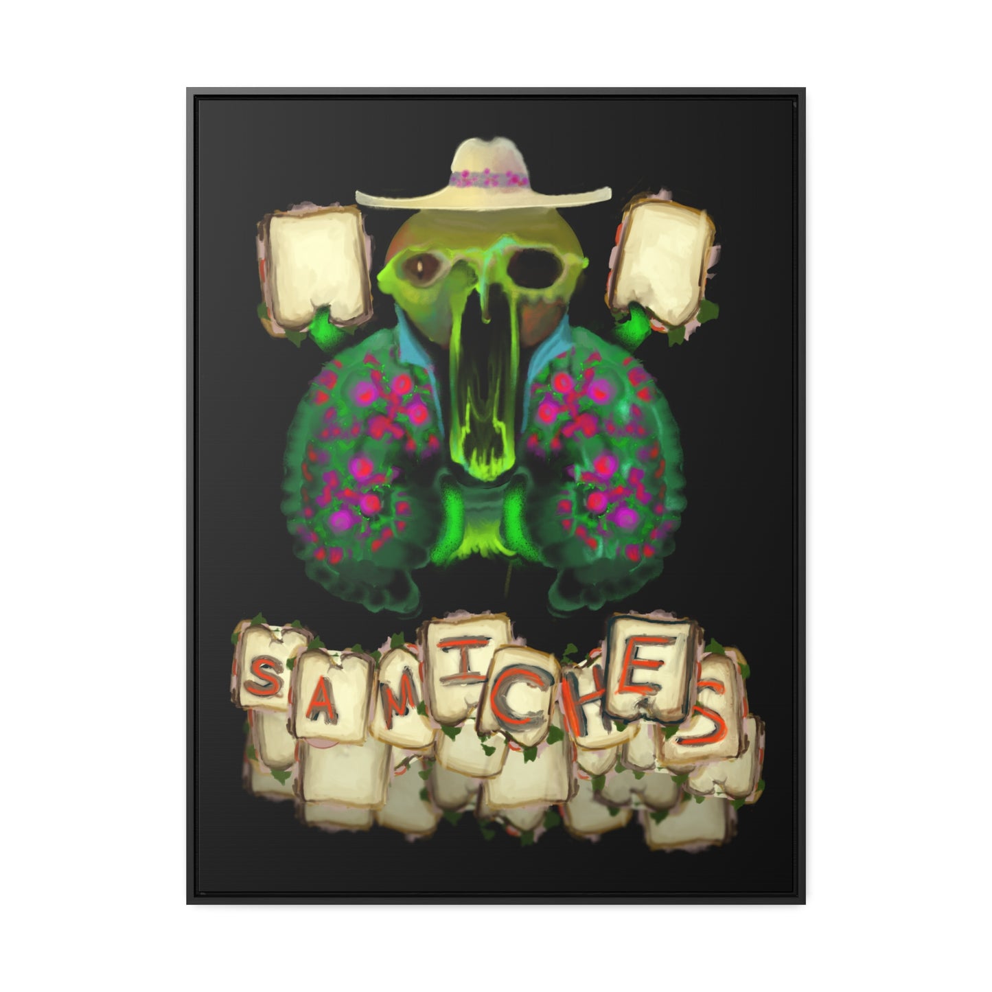 Samiches! Gallery Canvas Wraps, Vertical Frame