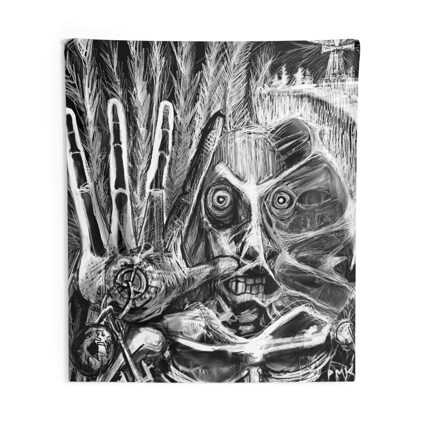 Dead Harvest Indoor Wall Tapestry