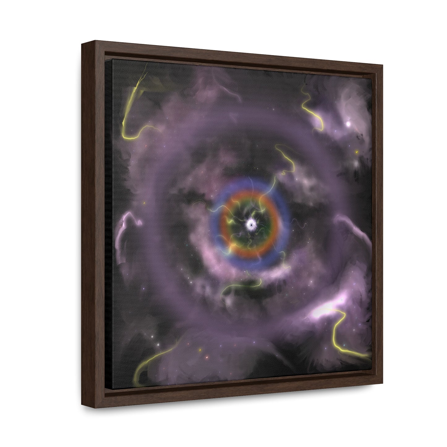 Eye of the Nebula Gallery Canvas Wrap With Square Frame