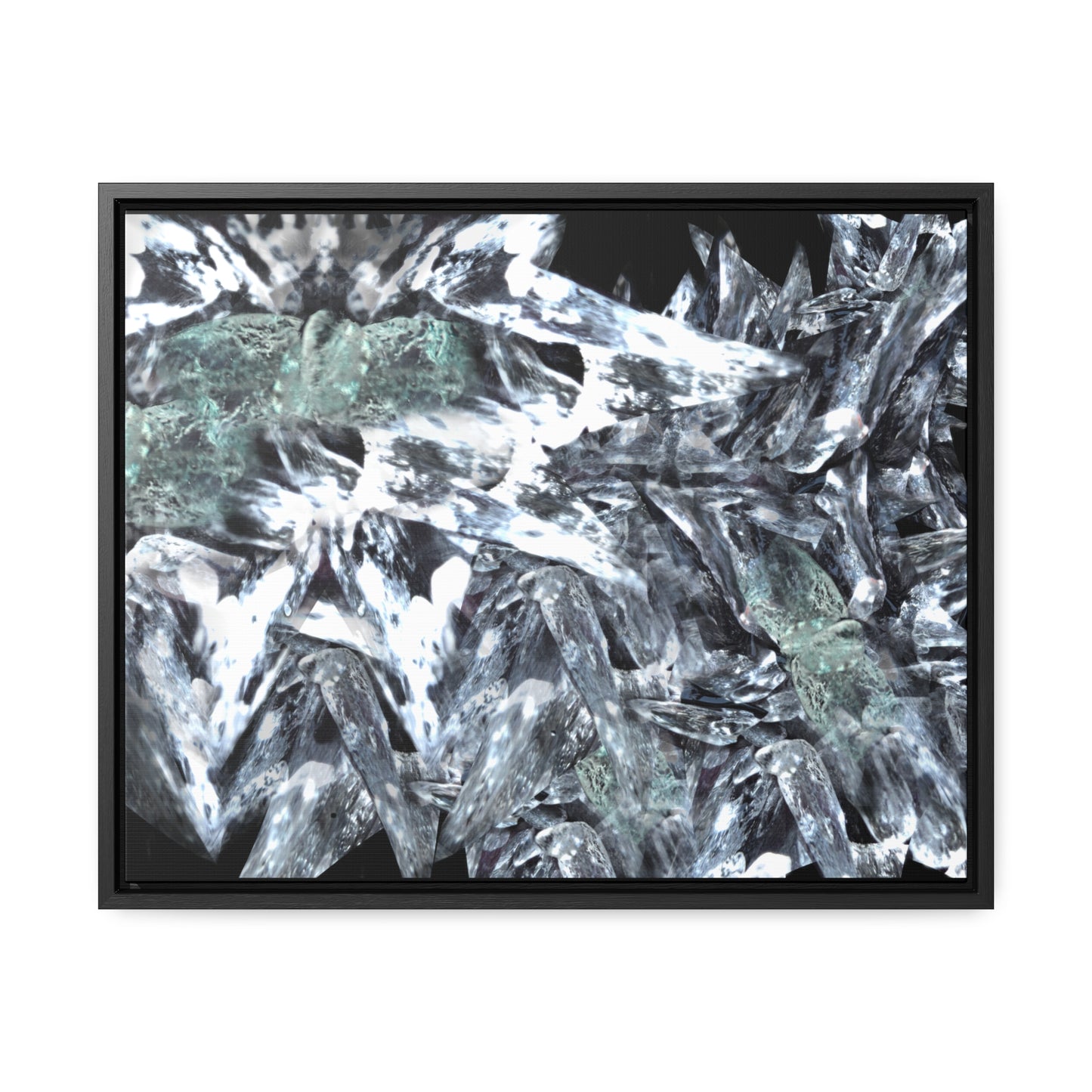 Crystallized Gallery Canvas Wraps with Horizontal Frame