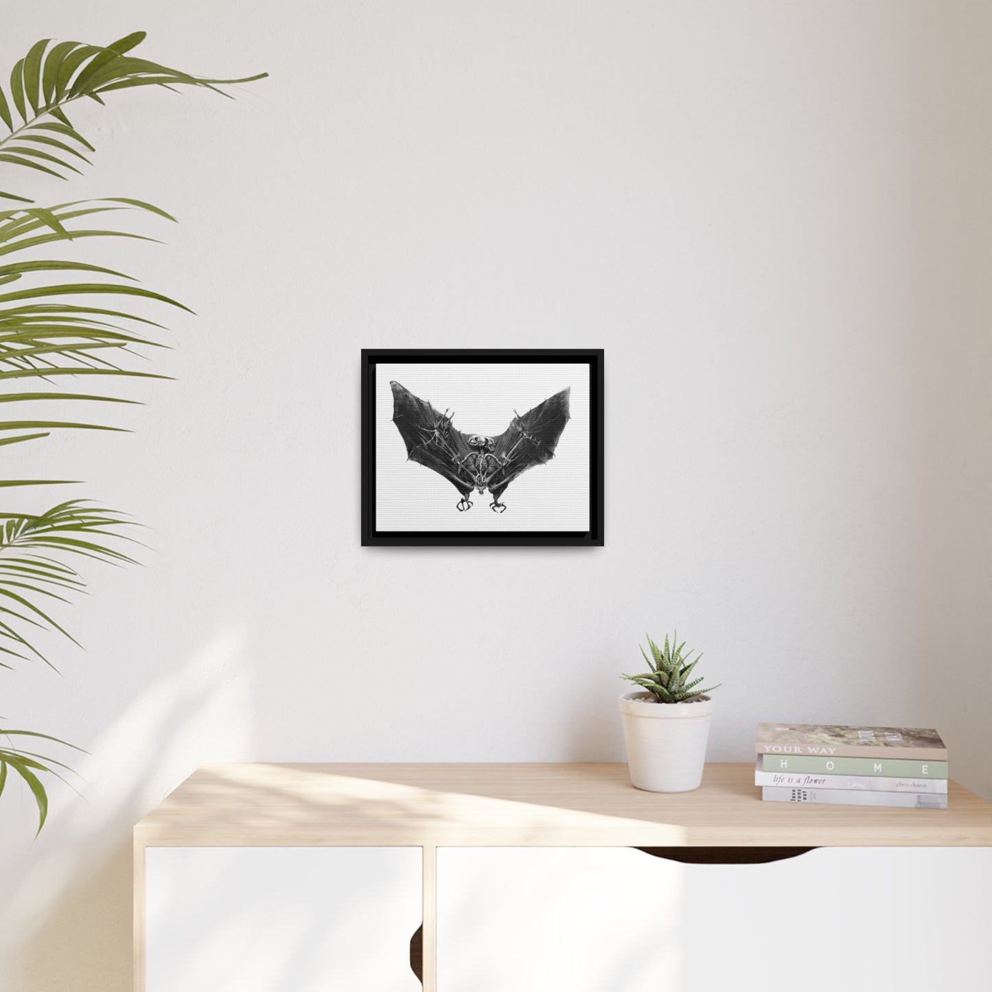 TheRemains Matte Canvas, Black Frame