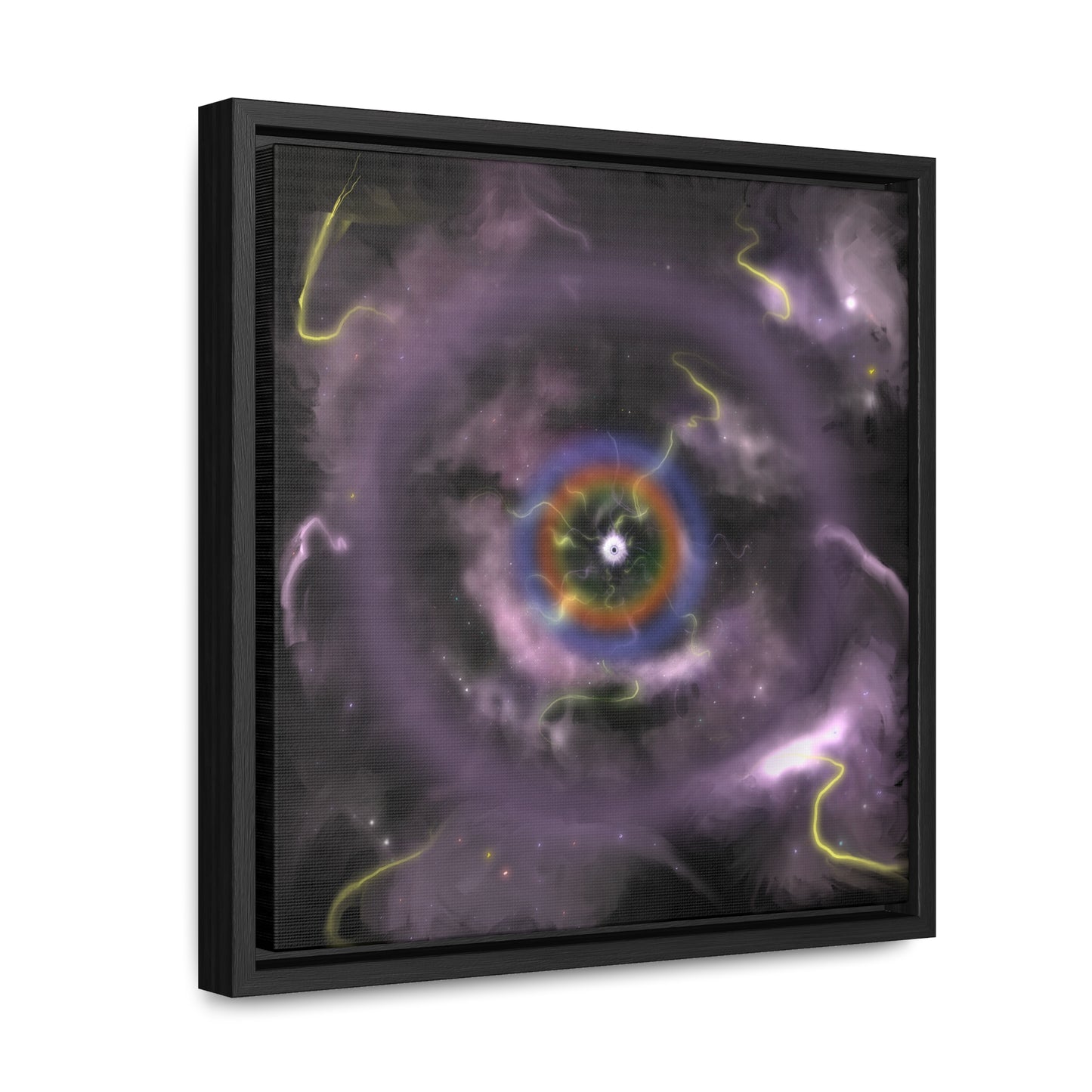 Eye of the Nebula Gallery Canvas Wrap With Square Frame