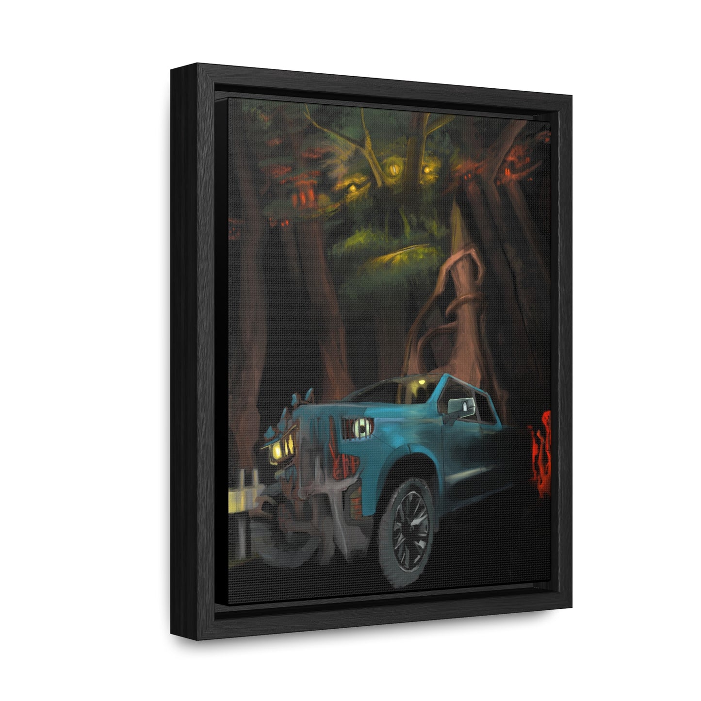 Breakdown Gallery Canvas Wrap with Vertical Frame