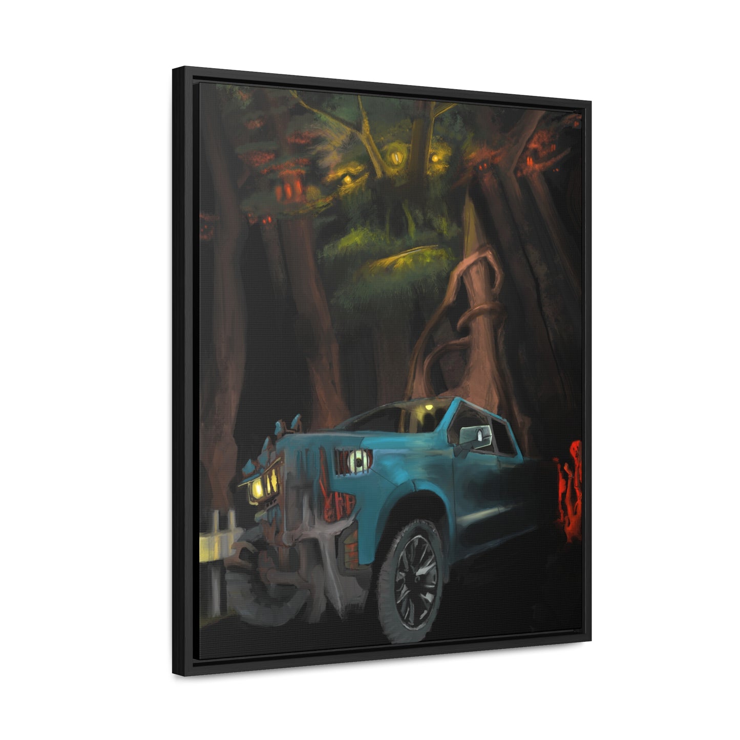 Breakdown Gallery Canvas Wrap with Vertical Frame