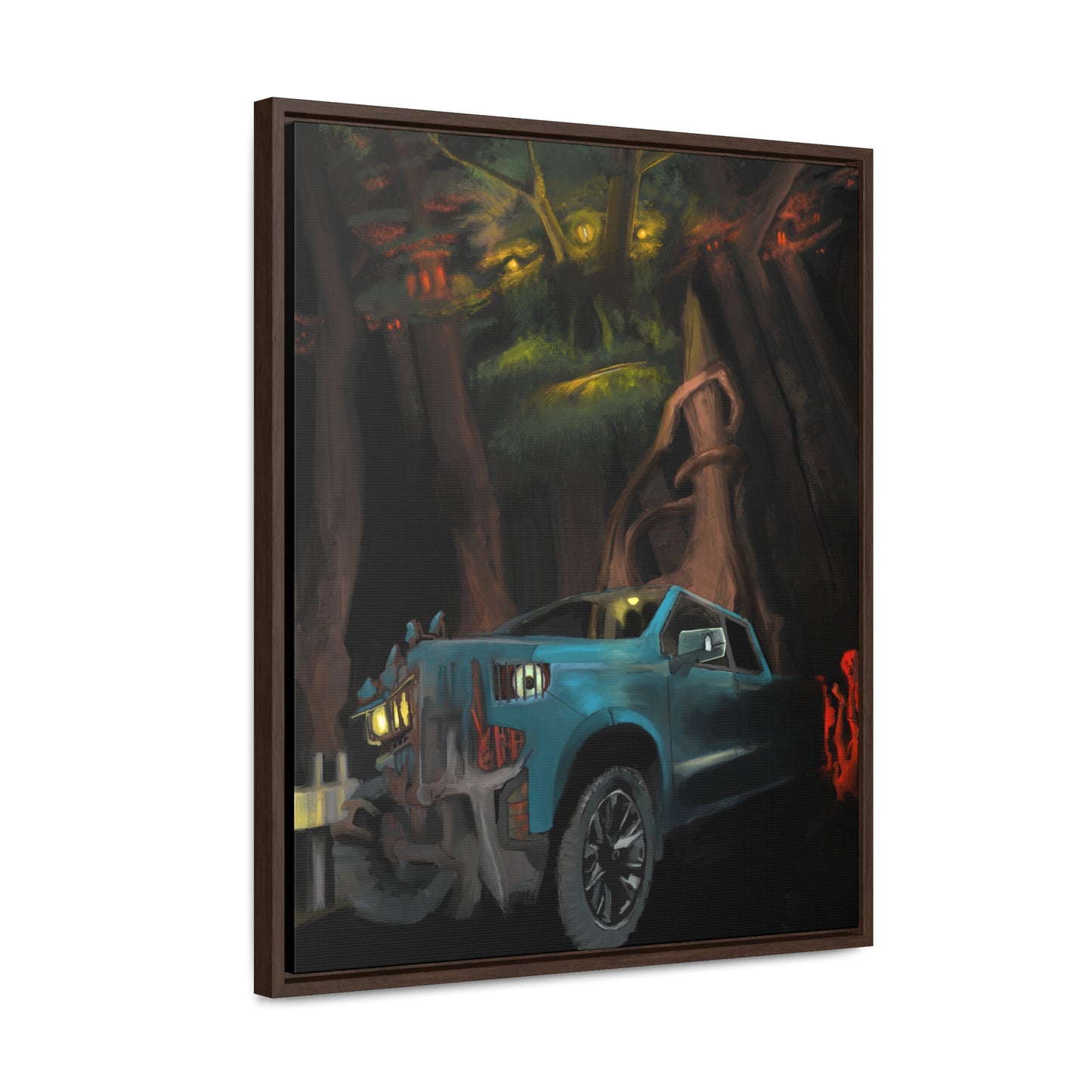 Breakdown Gallery Canvas Wrap with Vertical Frame
