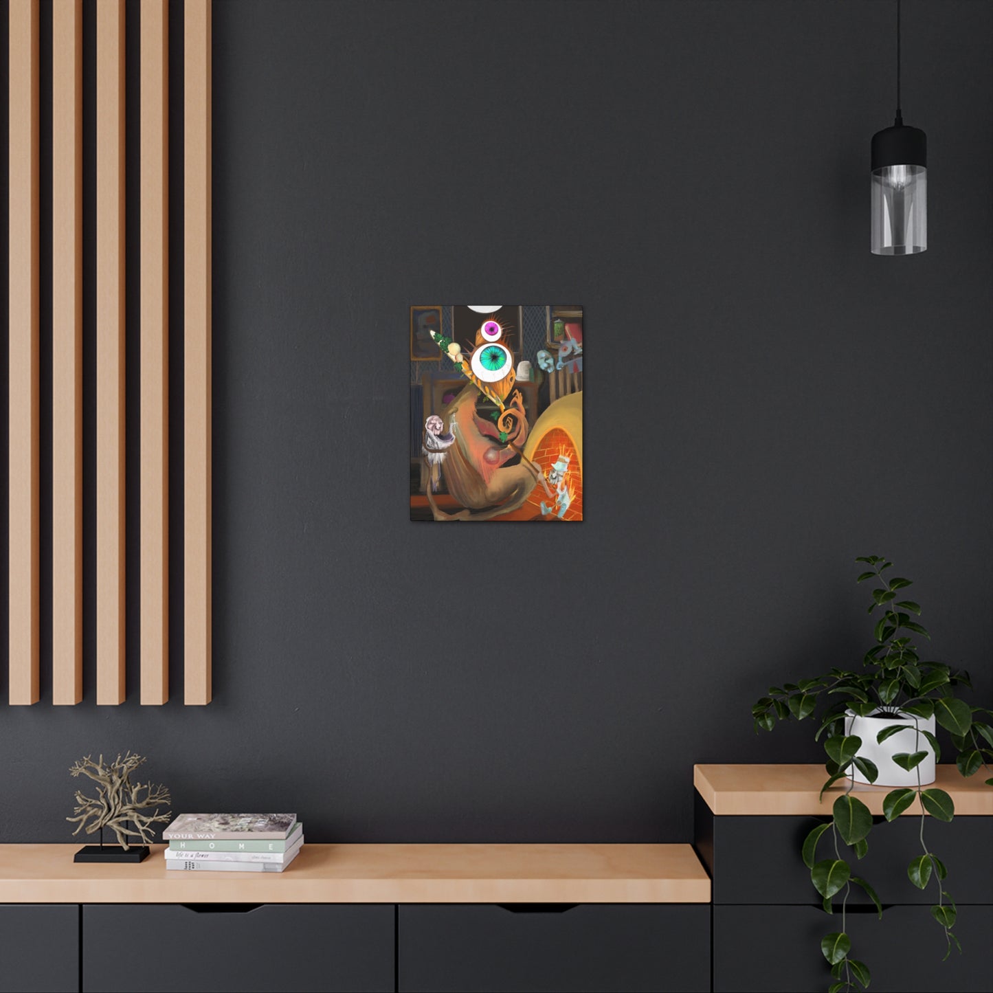Bird Banquet Canvas Gallery Wrap