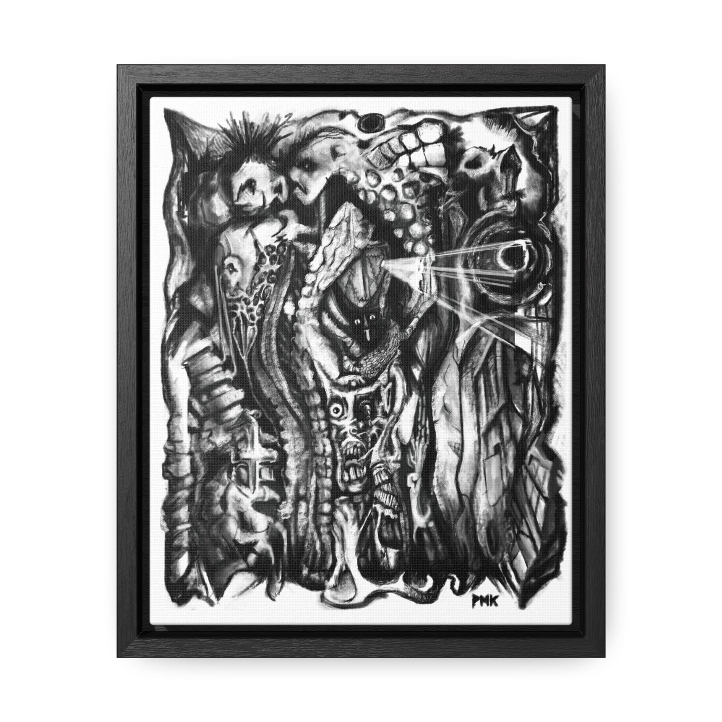 Enmeshment Ritual Framed Gallery Canvas Wrap