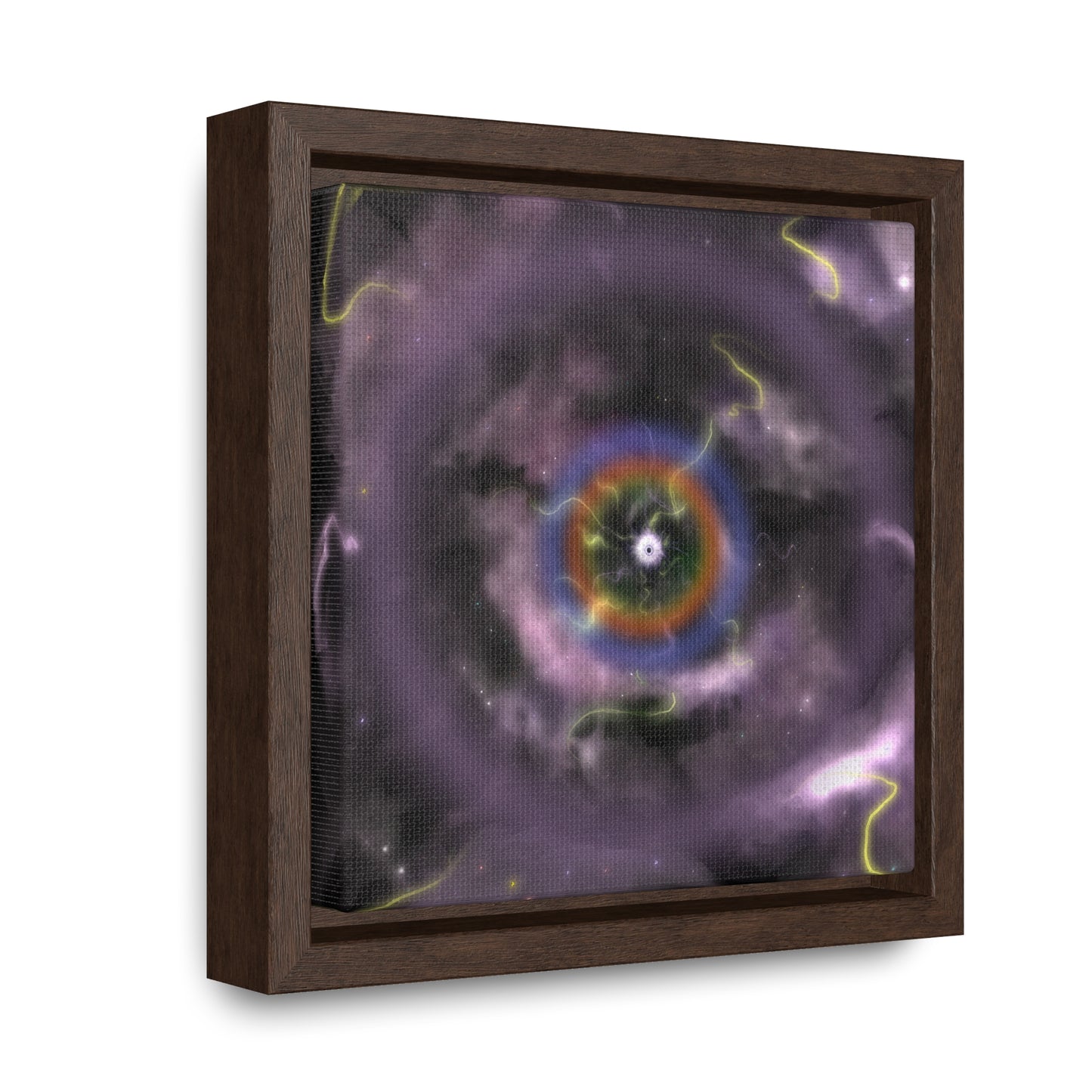 Eye of the Nebula Gallery Canvas Wrap With Square Frame