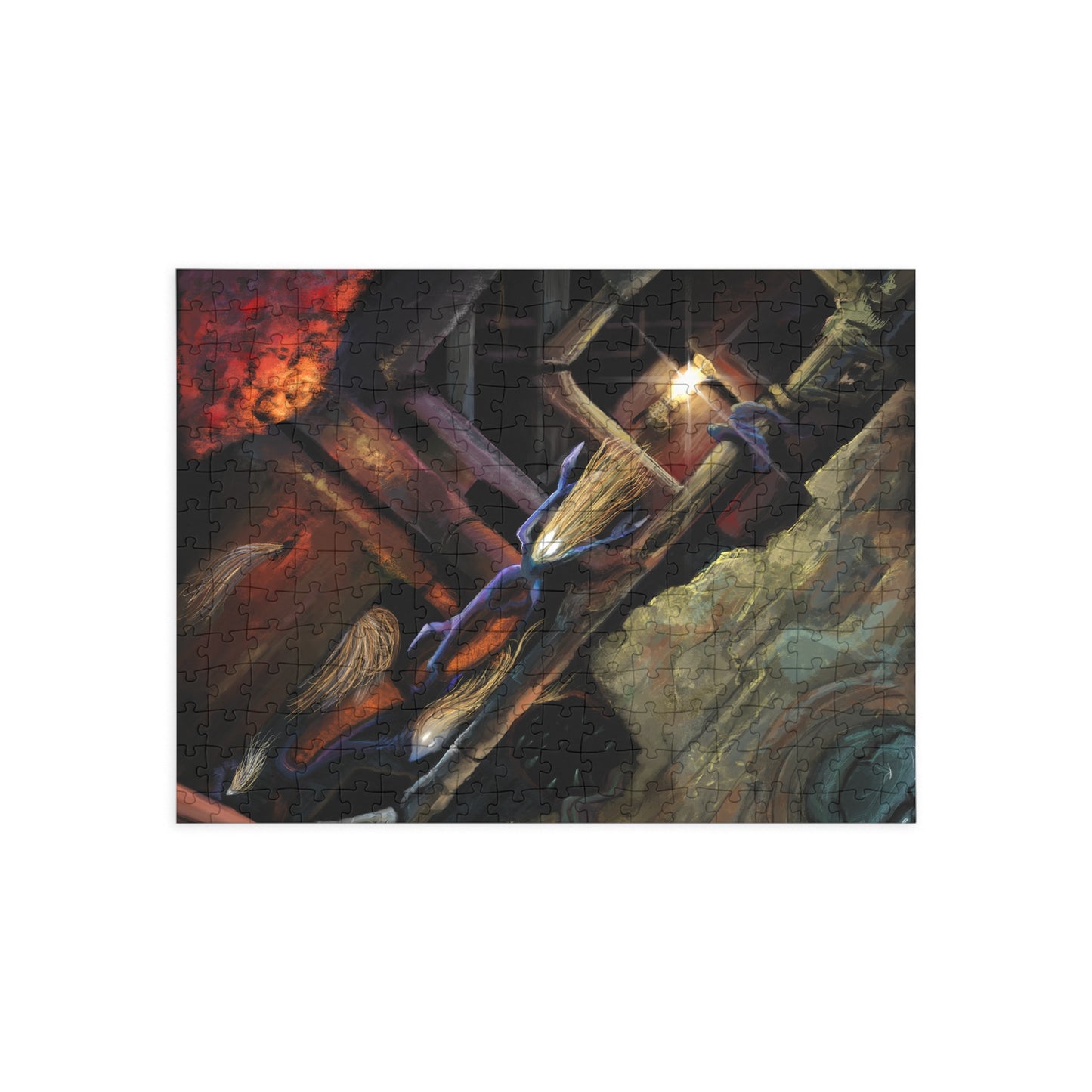 What Dwells in the Pipes Puzzle (252, 500, 1000-Piece)