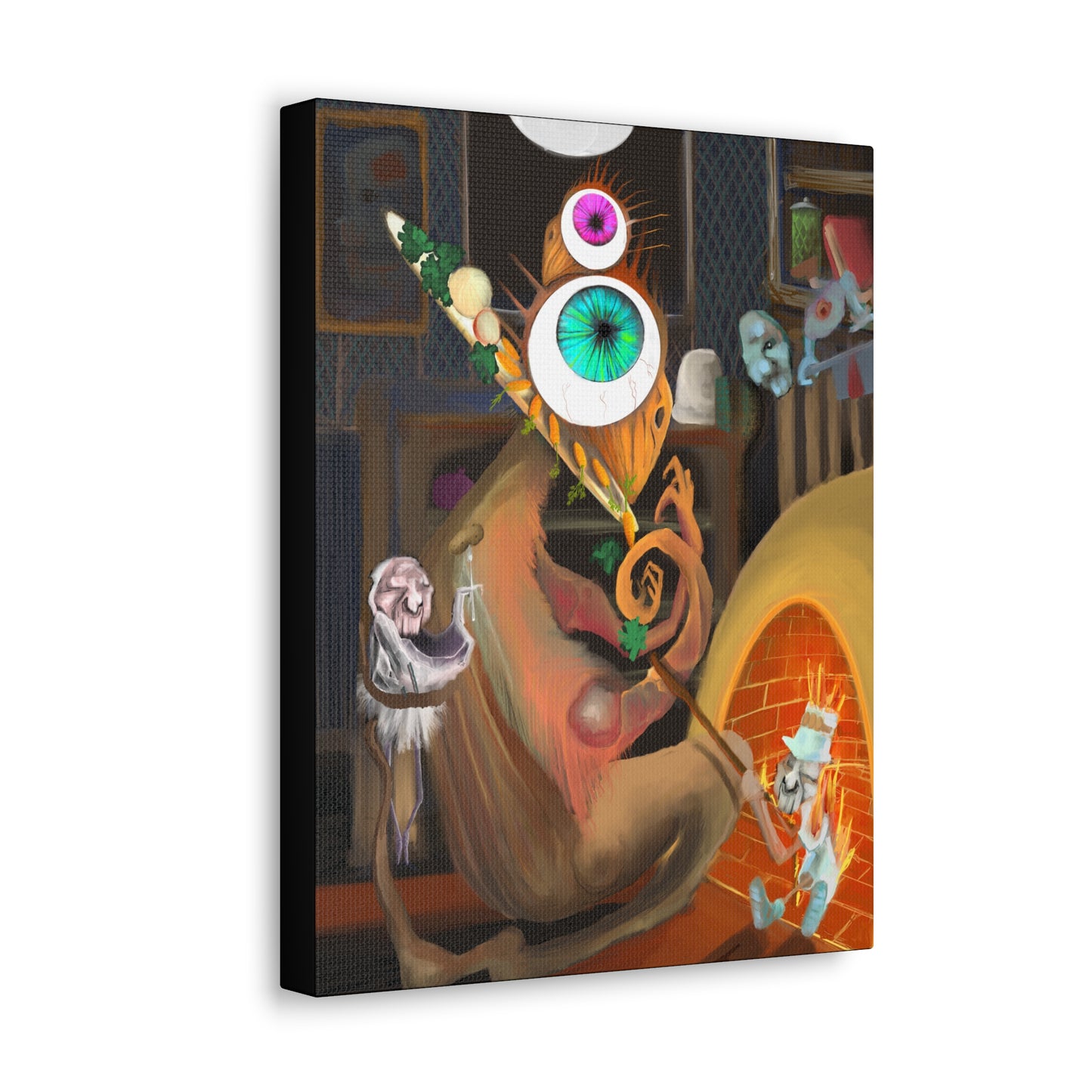 Bird Banquet Canvas Gallery Wrap