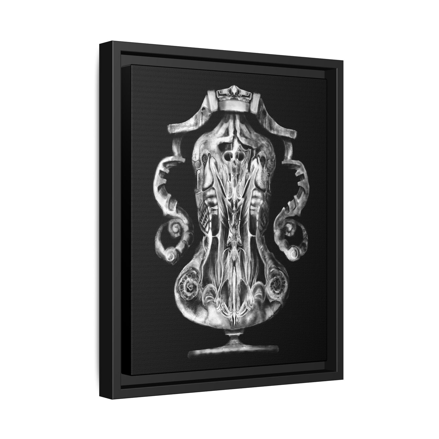 The Urn of the Spiteful Civilization Matte Canvas, Framed (Multi-color)