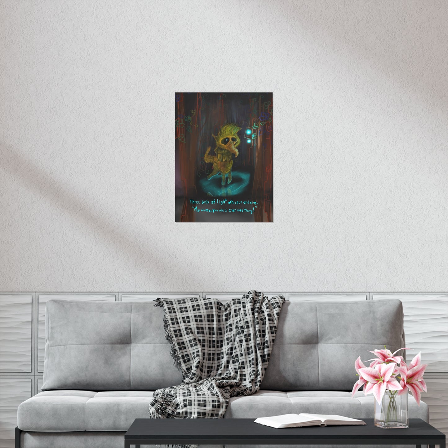 Storybook Page Premium Matte Vertical Poster