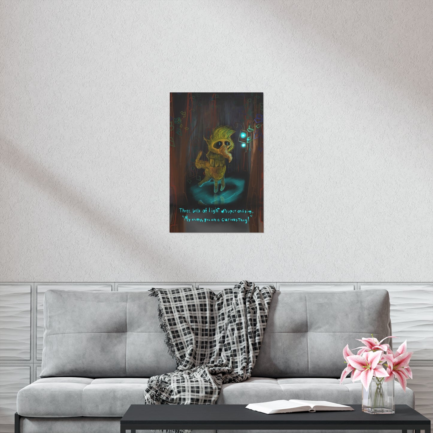 Storybook Page Premium Matte Vertical Poster