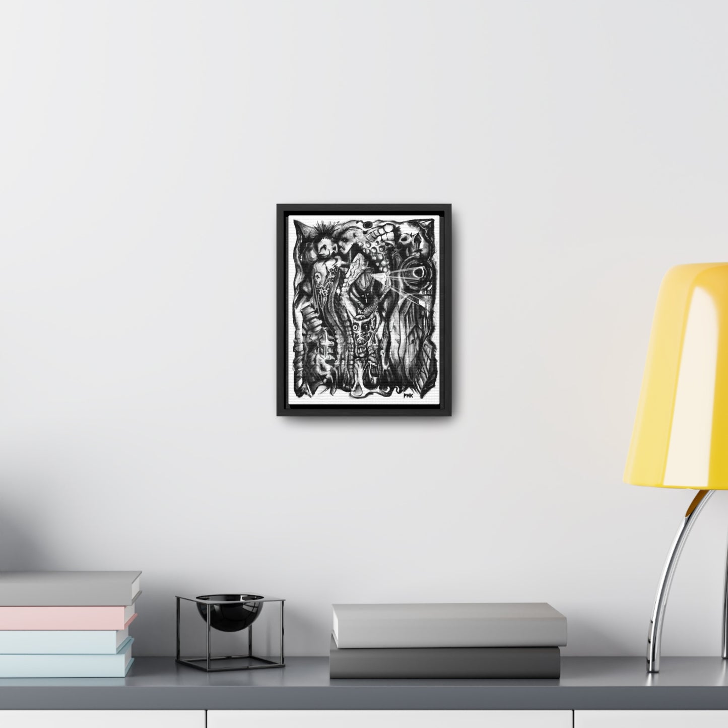Enmeshment Ritual Framed Gallery Canvas Wrap