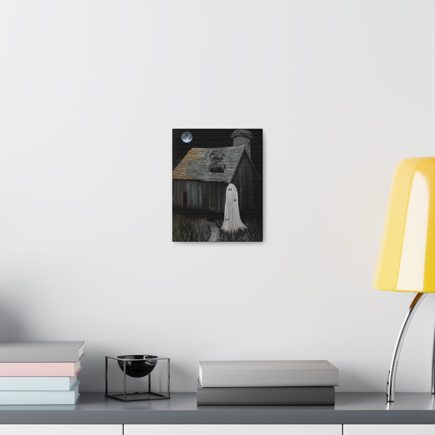 Haunted Barn Canvas Gallery Wrap