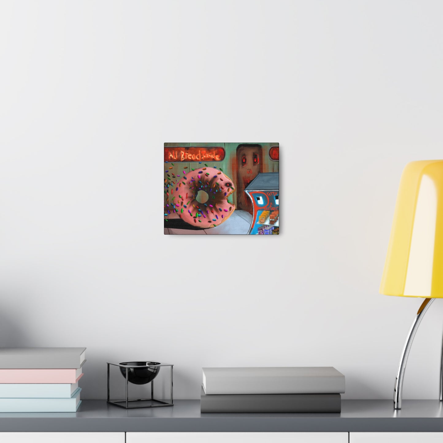 Baaad Donut! Canvas Gallery Wrap