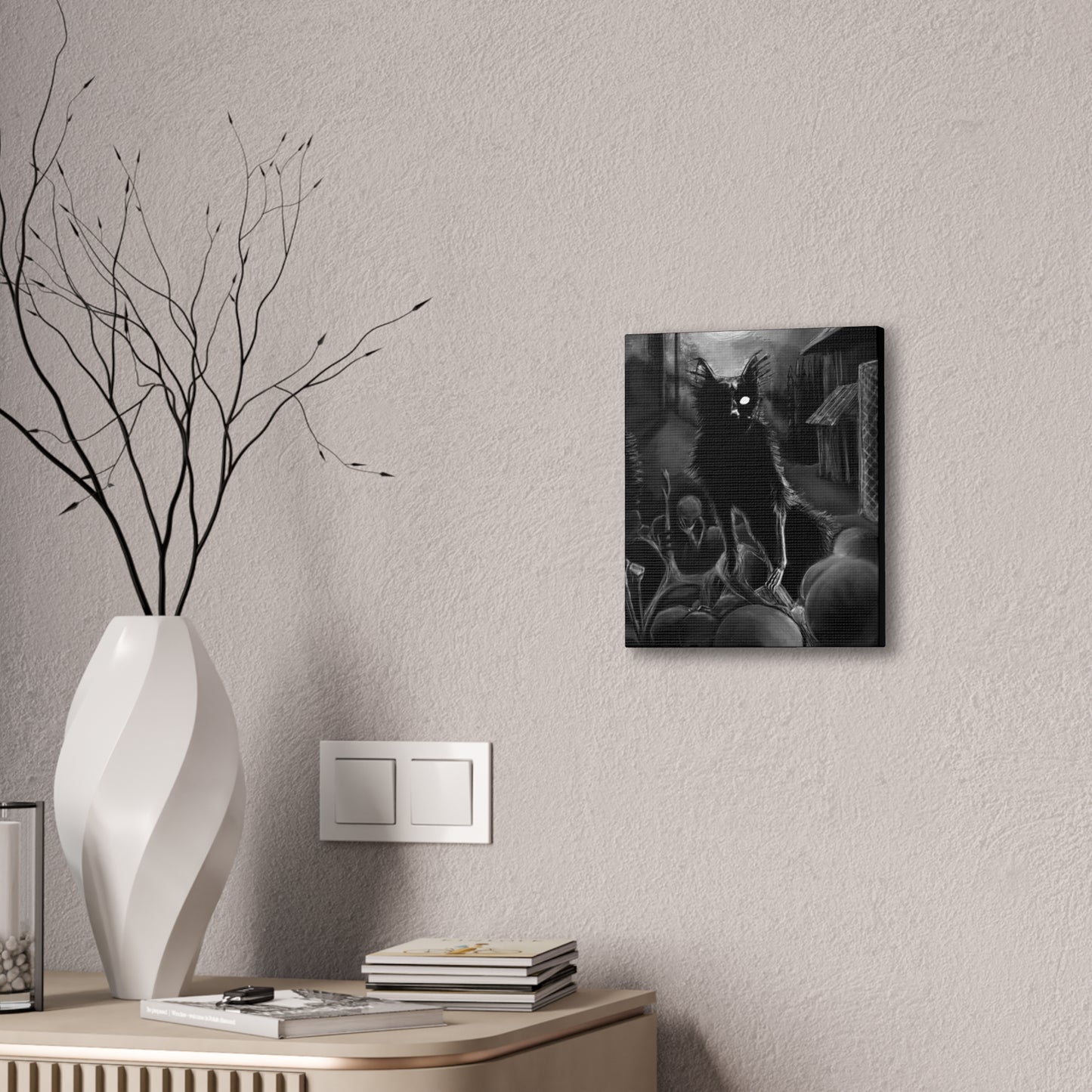 Accursed Canvas Stretched, 0.75"