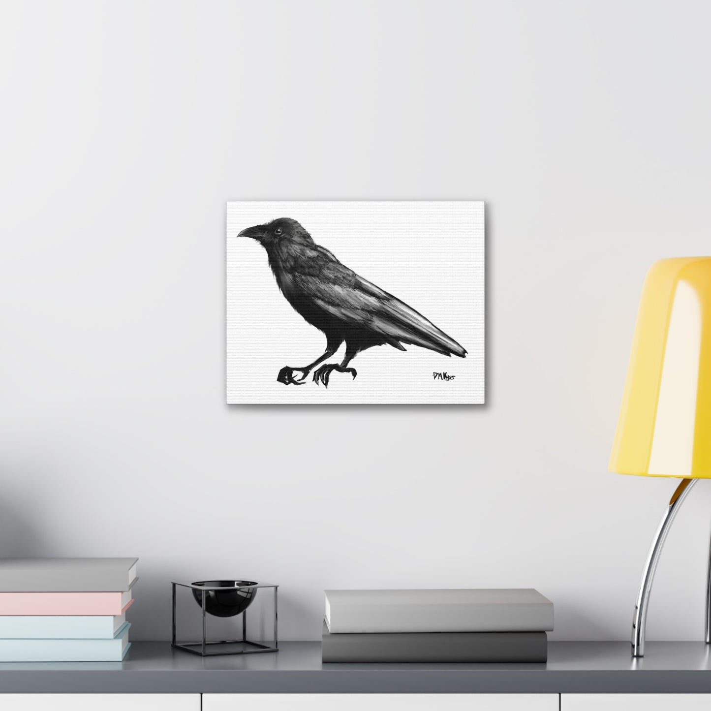 Raven Canvas Gallery Wrap