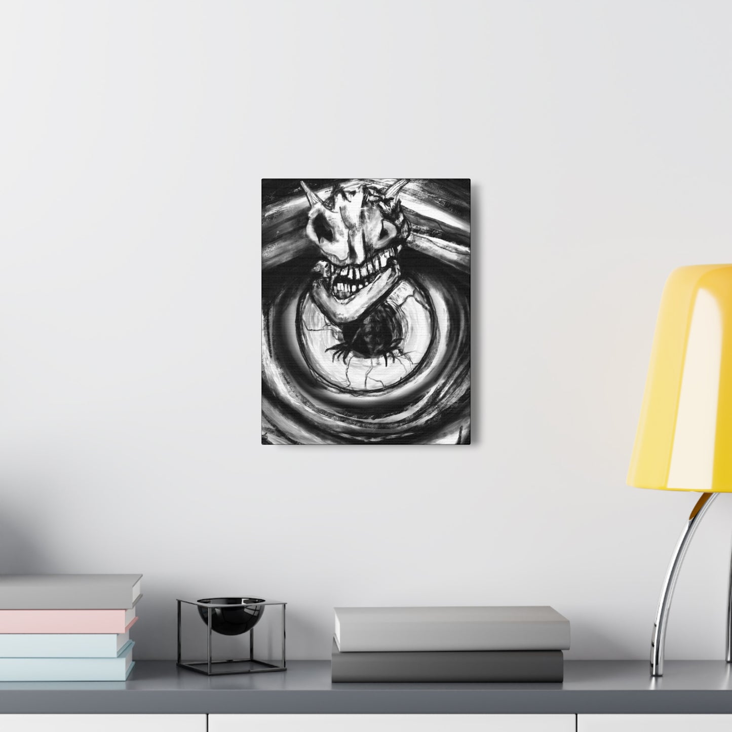 Devil In Your Eye Canvas Gallery Wrap