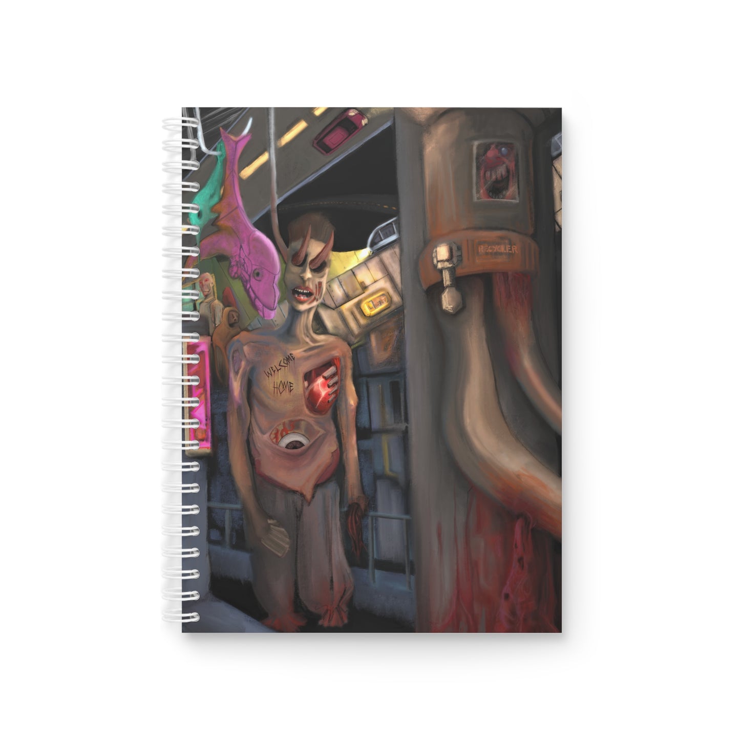 Welcome Home Spiral Notebook
