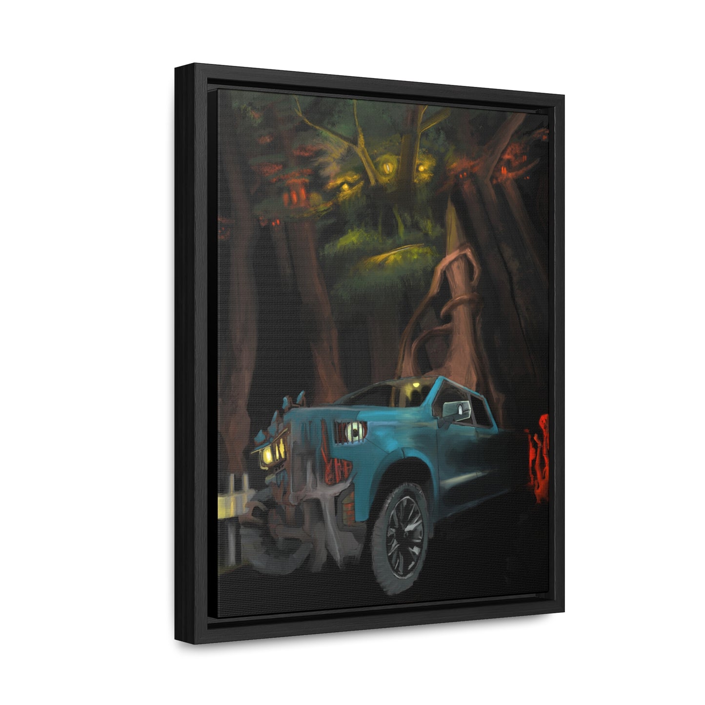 Breakdown Gallery Canvas Wrap with Vertical Frame
