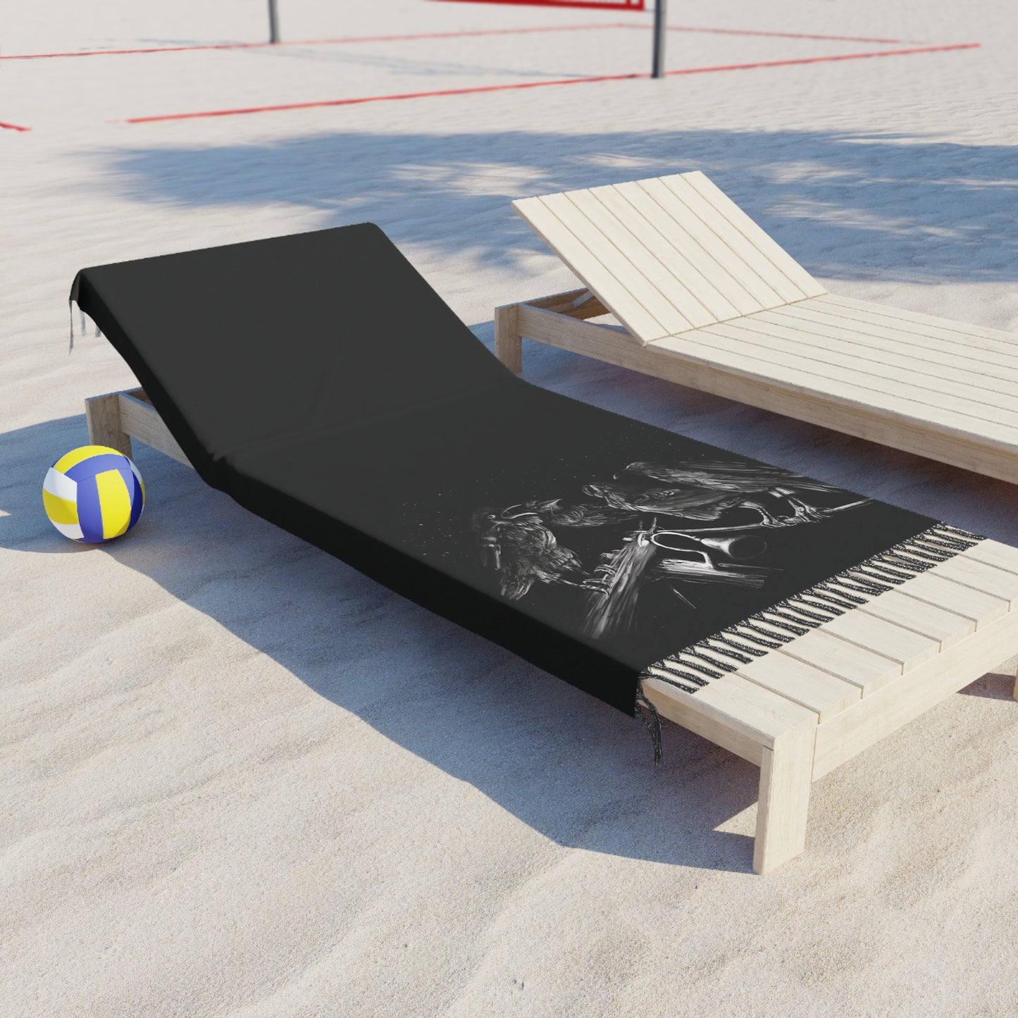 Ravens Muse at the Stars Boho Beach Cloth