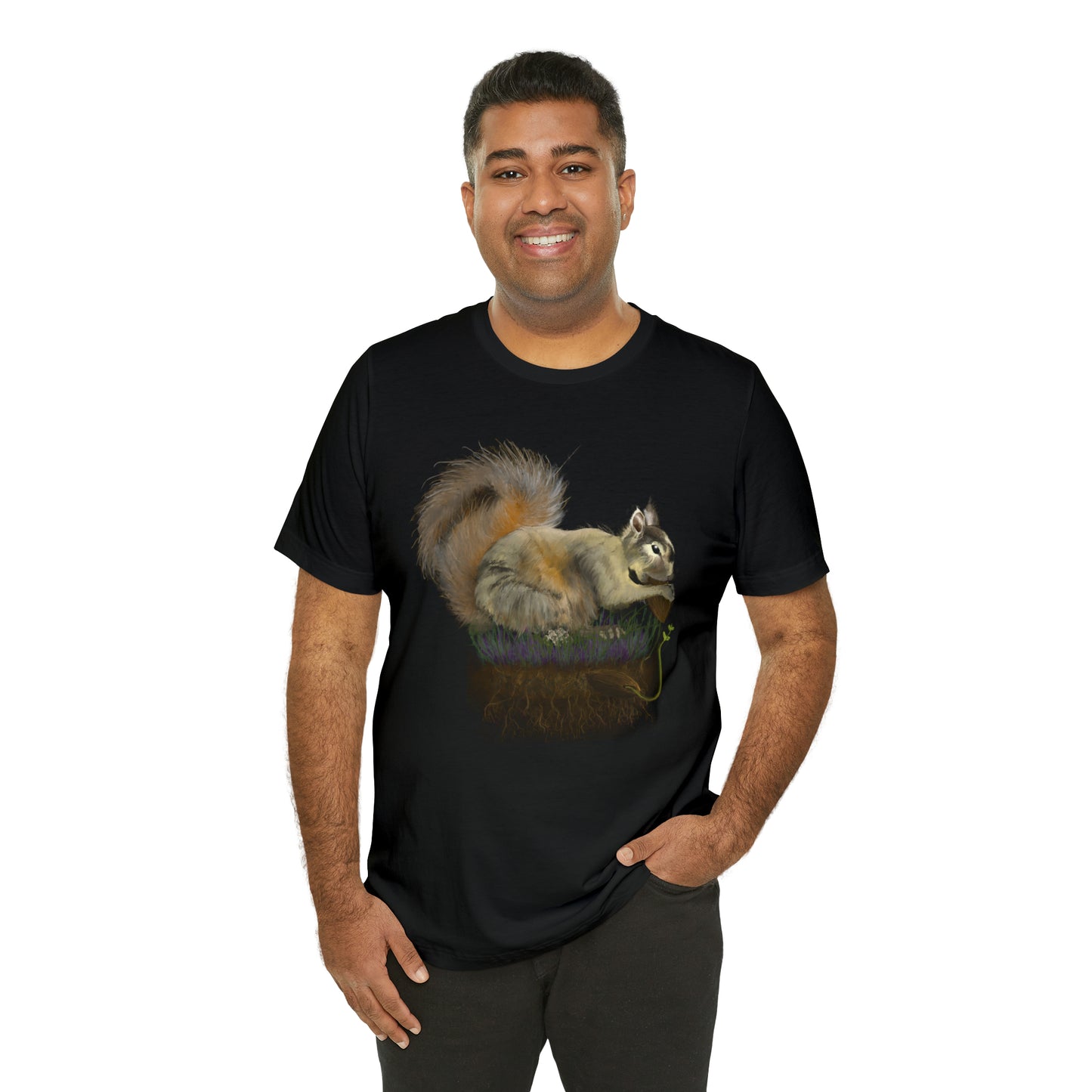 Fluffy Tree Planter Unisex Jersey Short Sleeve Tee