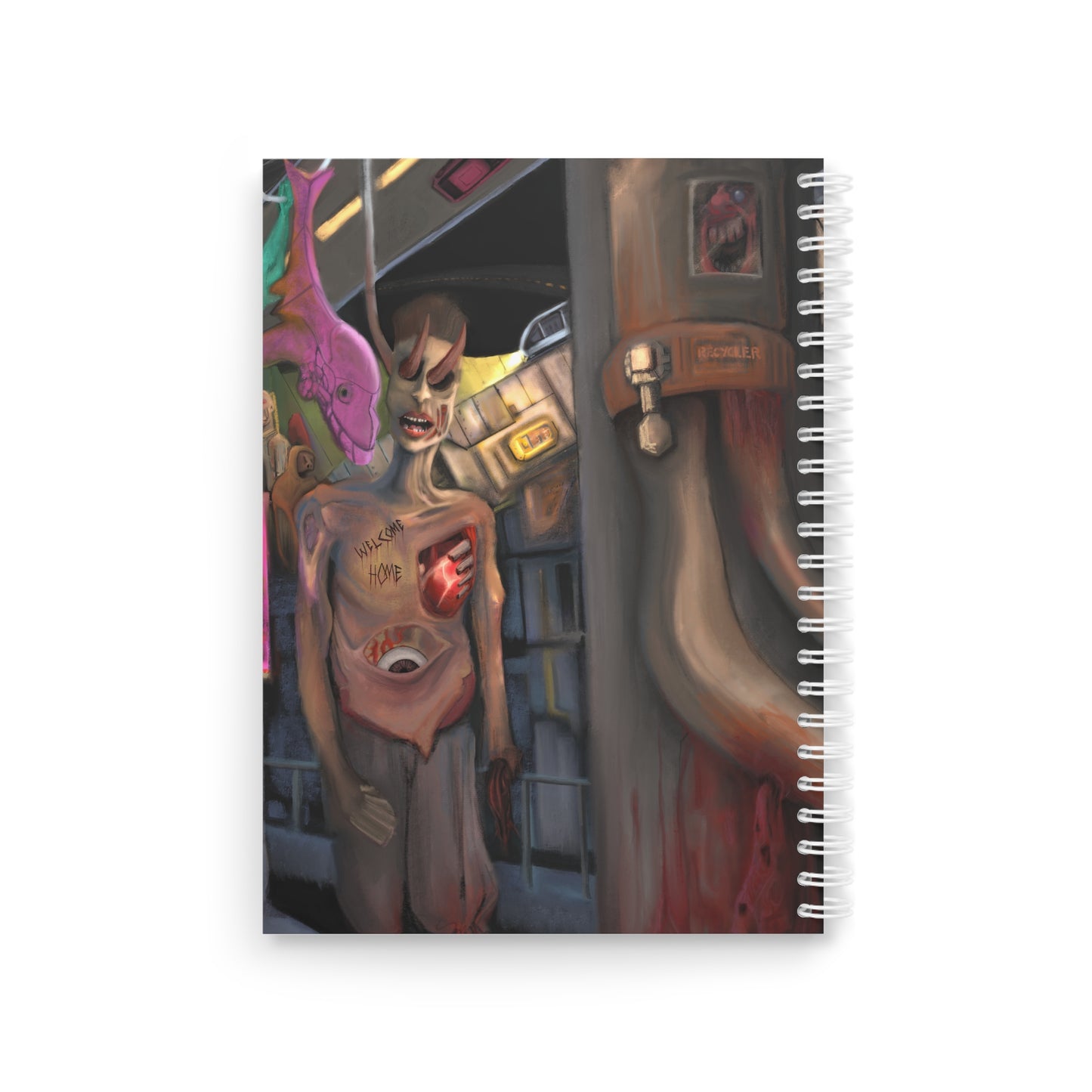 Welcome Home Spiral Notebook