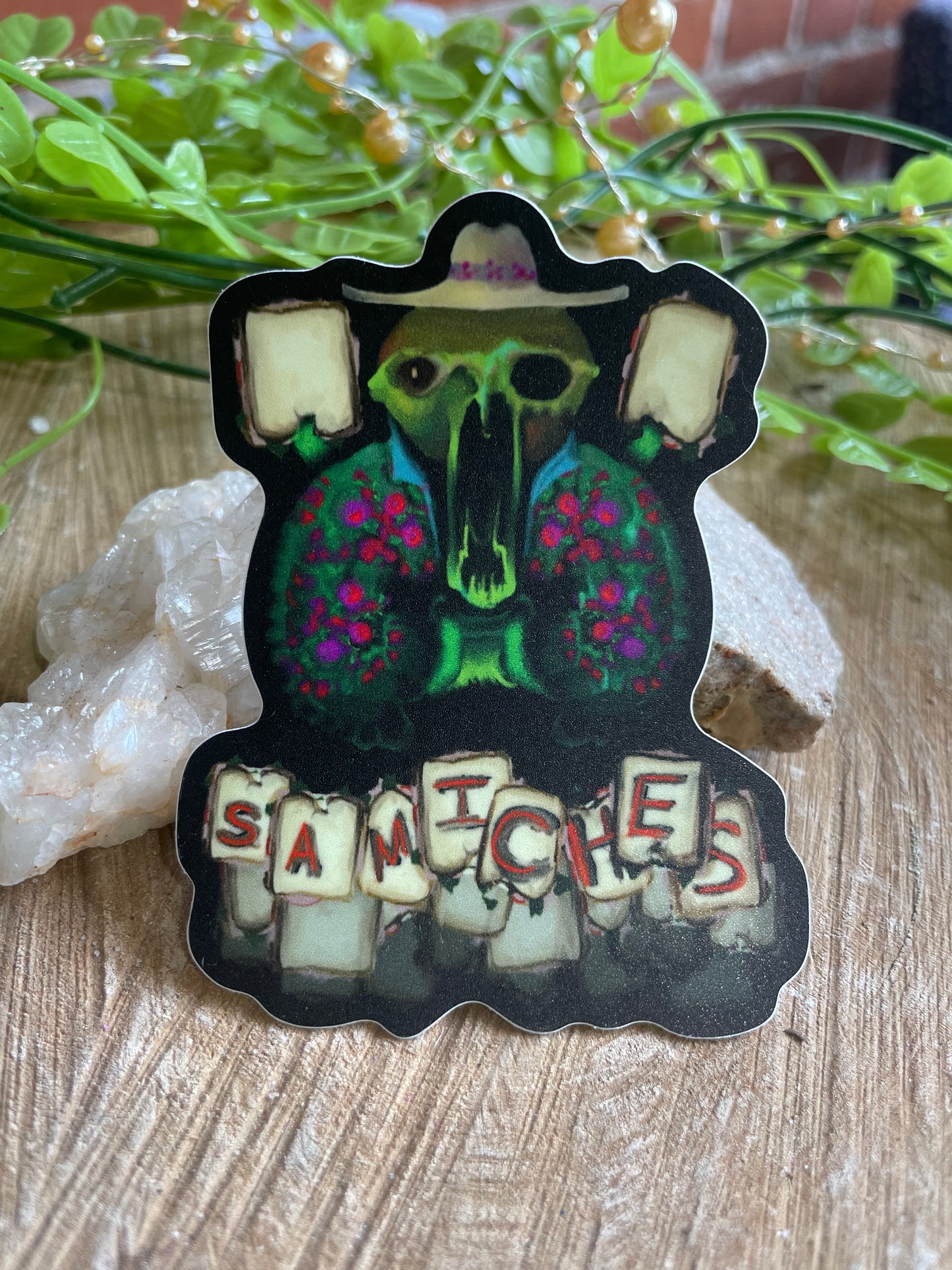 Samiches Vinyl Sticker