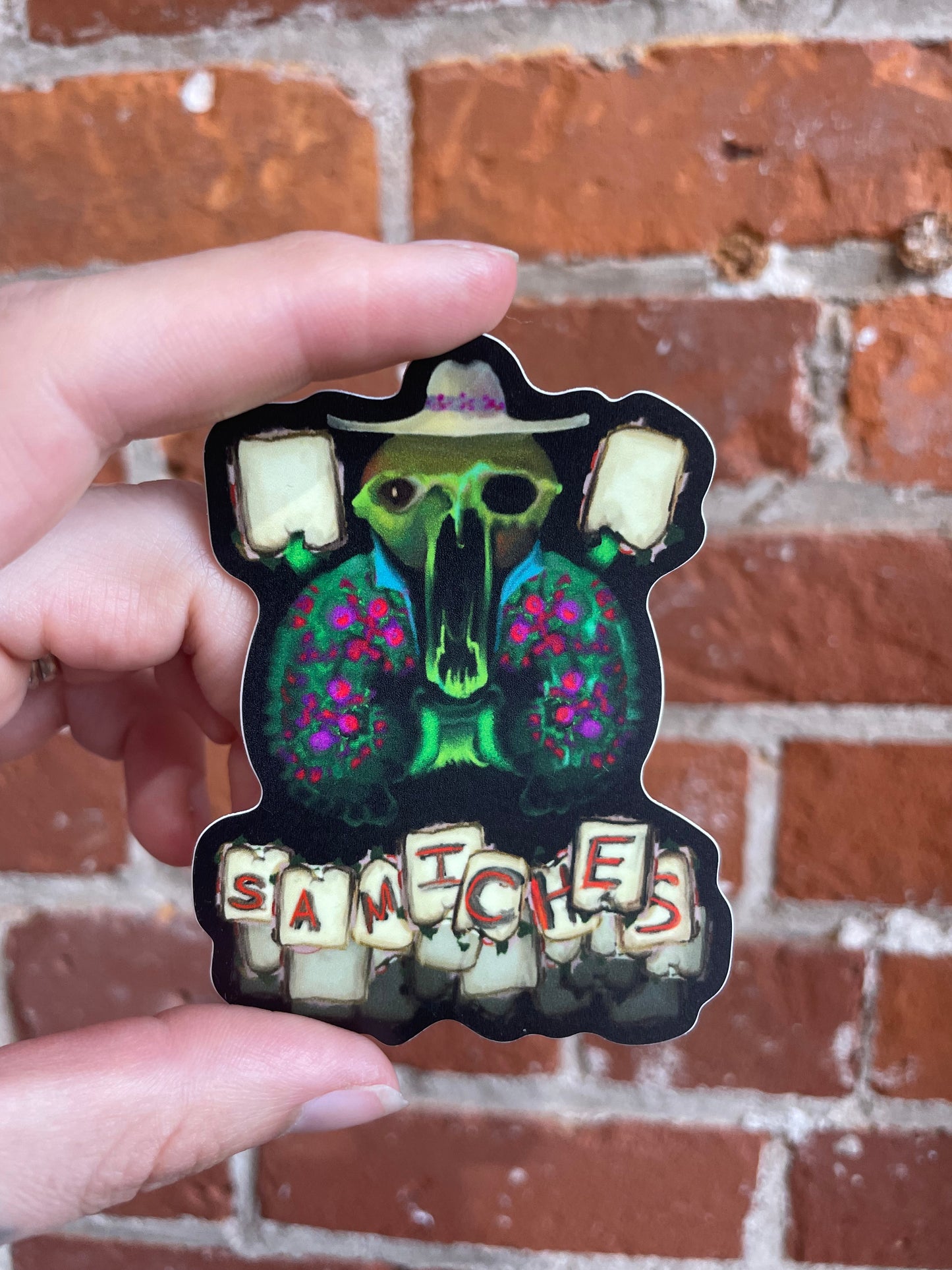 Samiches Vinyl Sticker