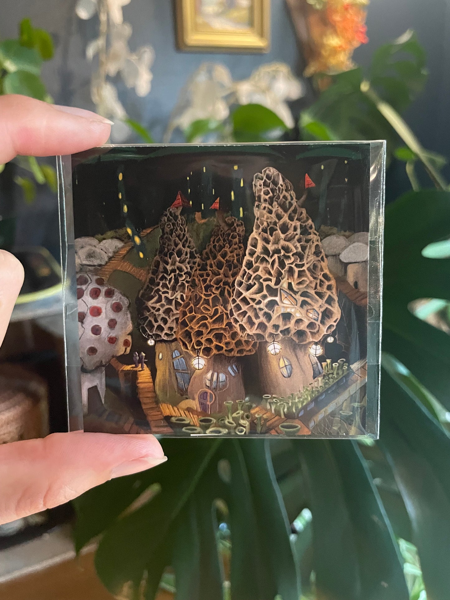 Mushroom City Outskirts Print