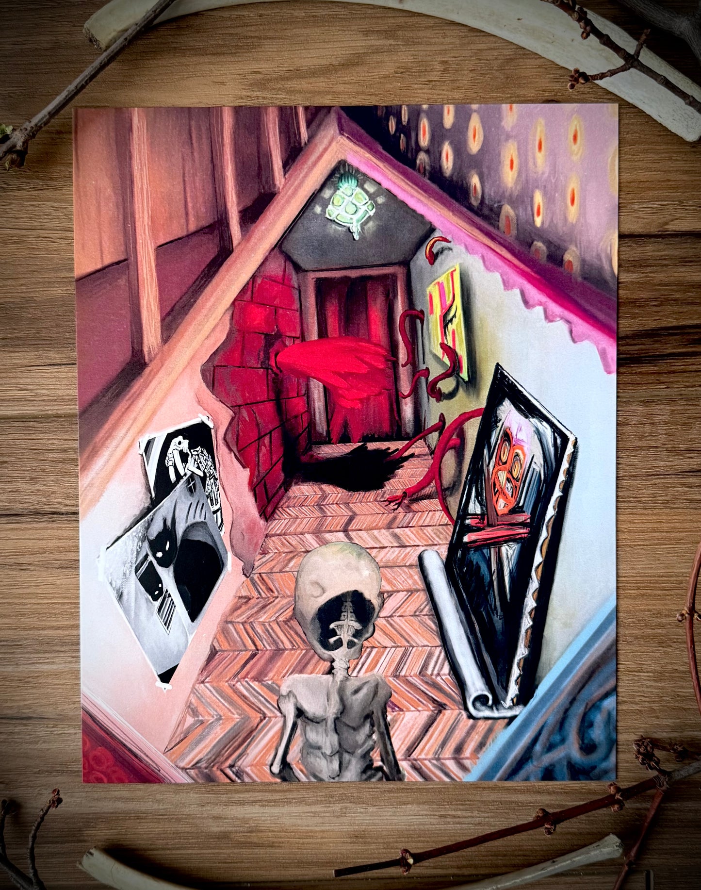 Self Reflection Art Print