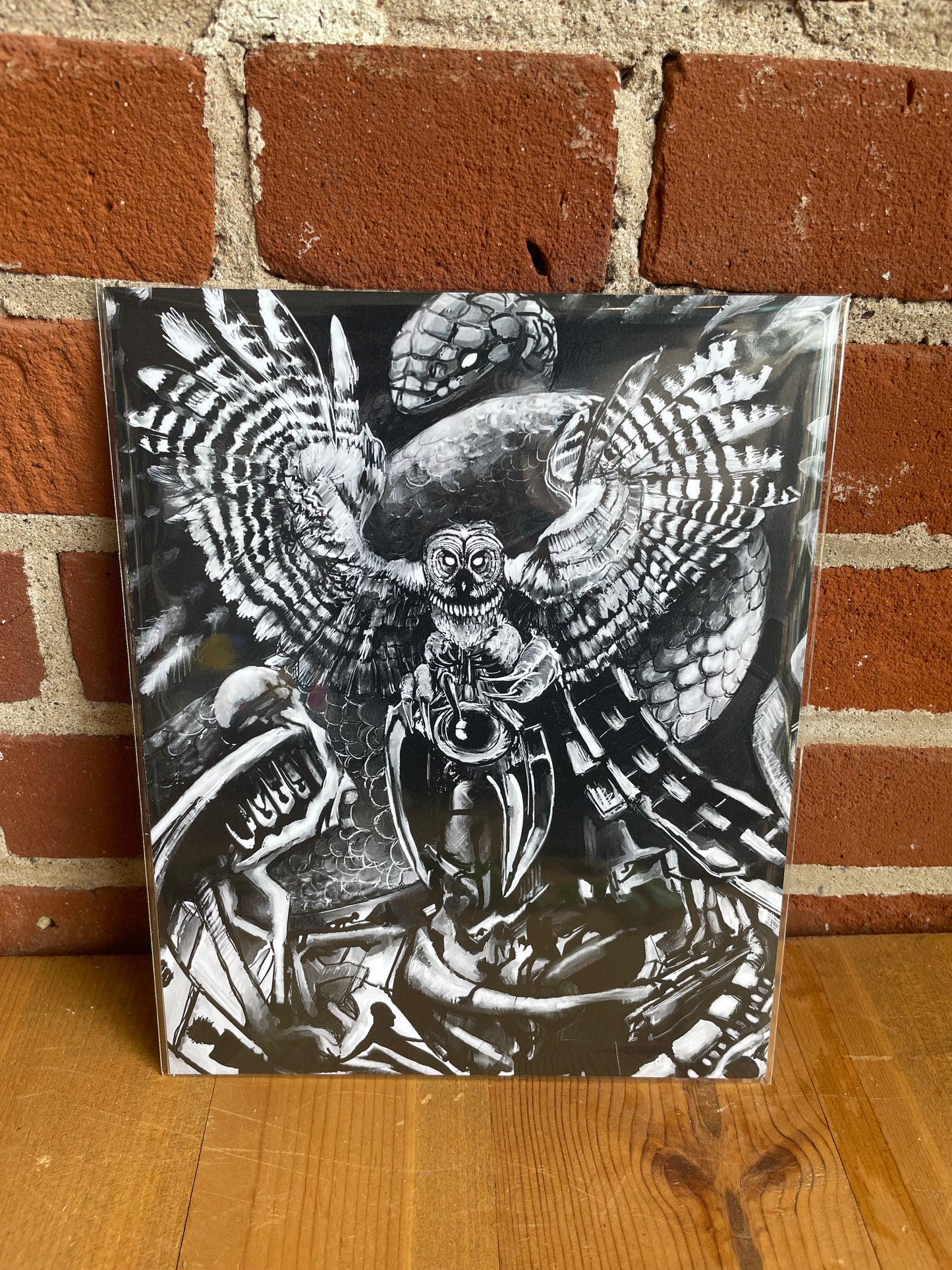Shadows In A Dreamscape Art Print